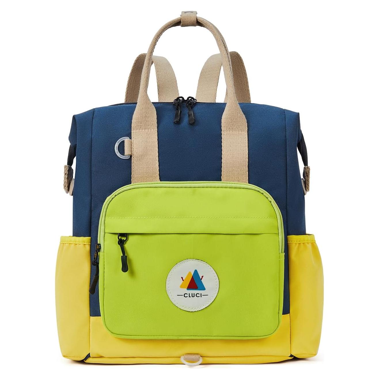 Mochila Escolar CLUCI para Niños Pequeños 28x11.4x33cm