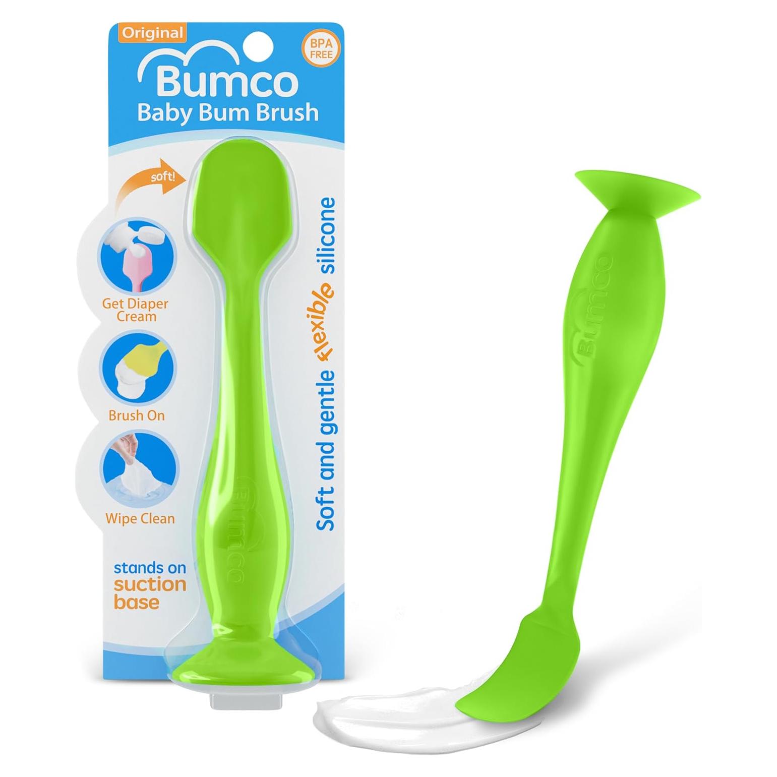 Espátula para Crema de Pañales Bumco - Silicona Suave 2 Piezas