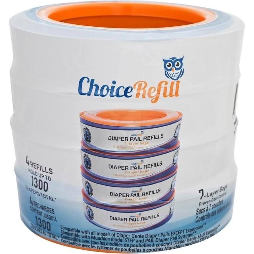 Recambio para cubos Diaper Genie ChoiceRefill 270 unidades