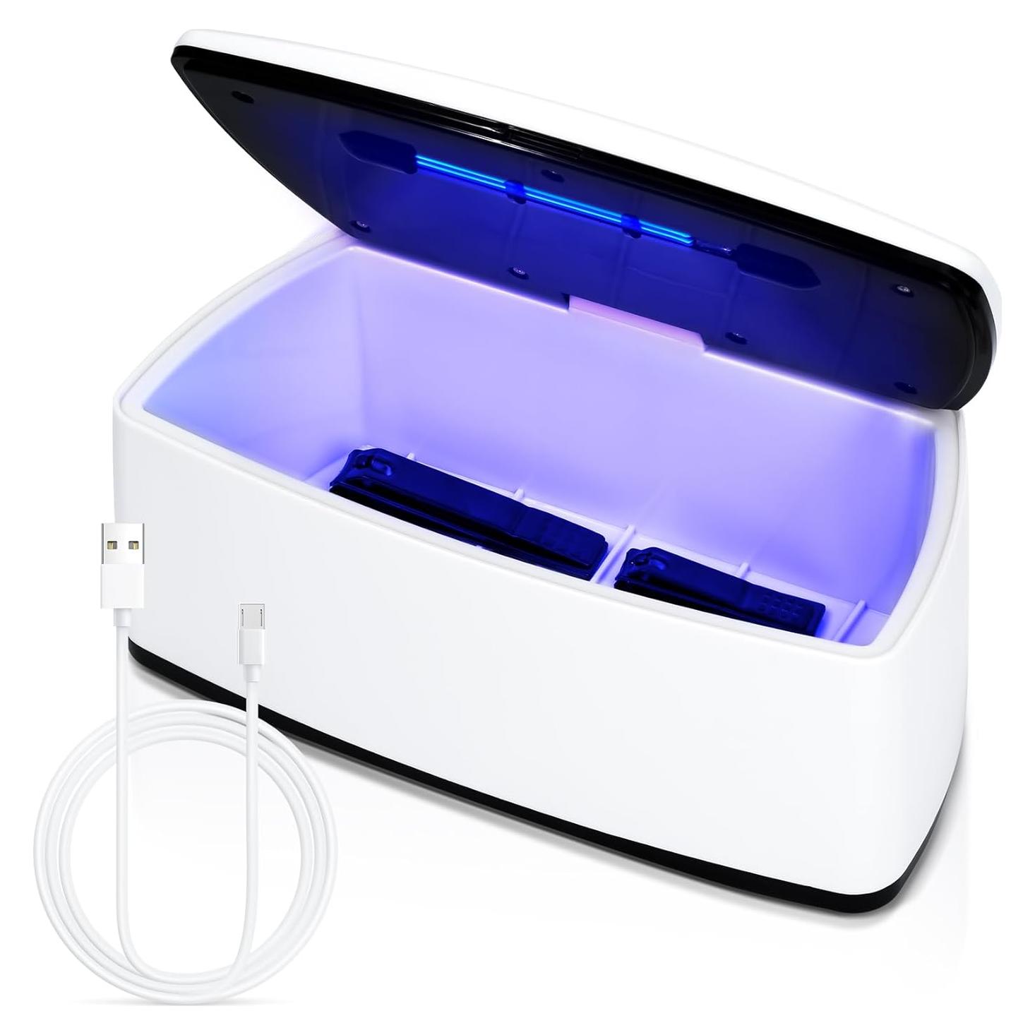 Esterilizador de Herramientas de Uñas LXIANGN 1L USB Blanco