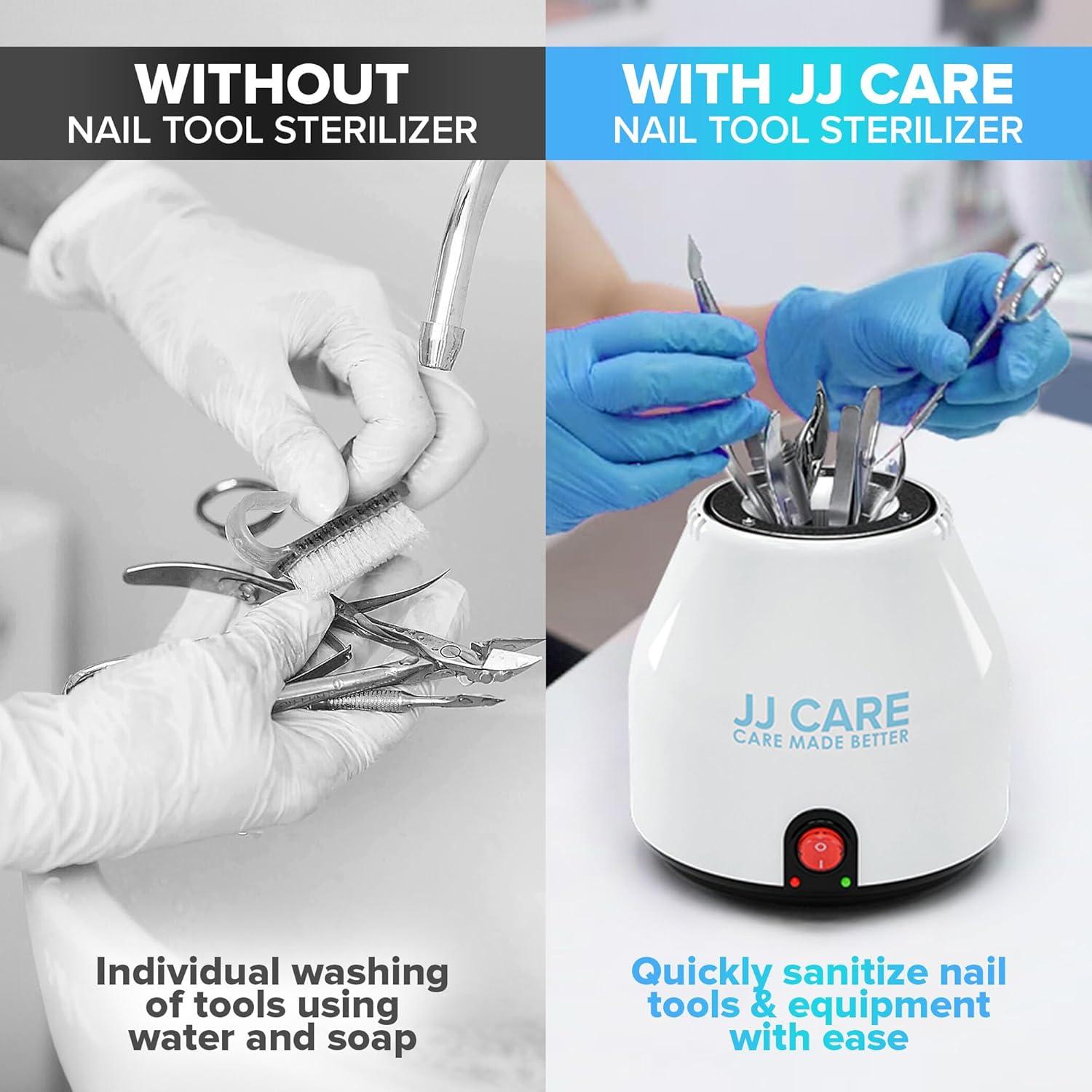 Esterilizador de Herramientas de Uñas JJ Care 275°C Compacto