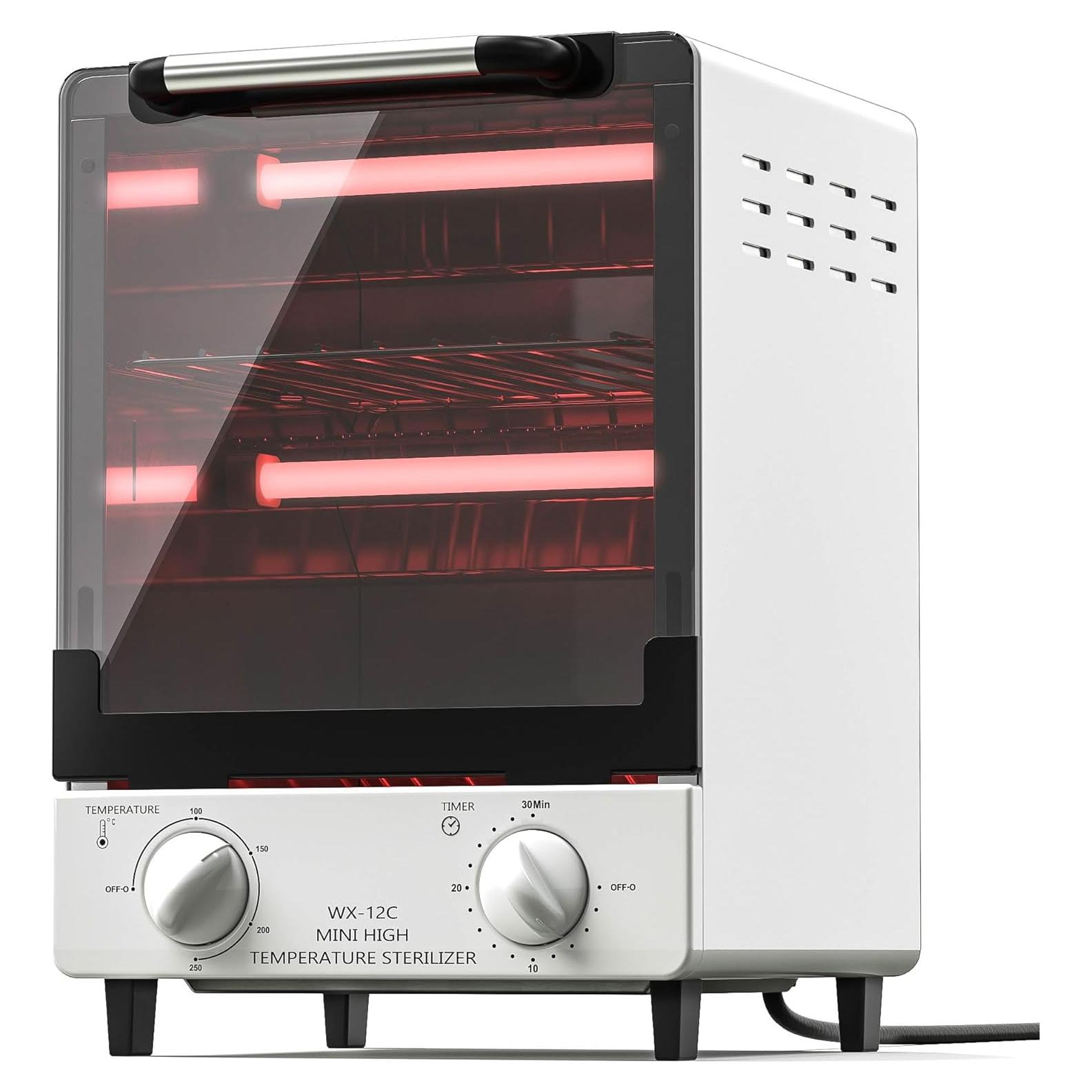 Esterilizador de Herramientas de Uñas 12L Acero Inoxidable 1000W