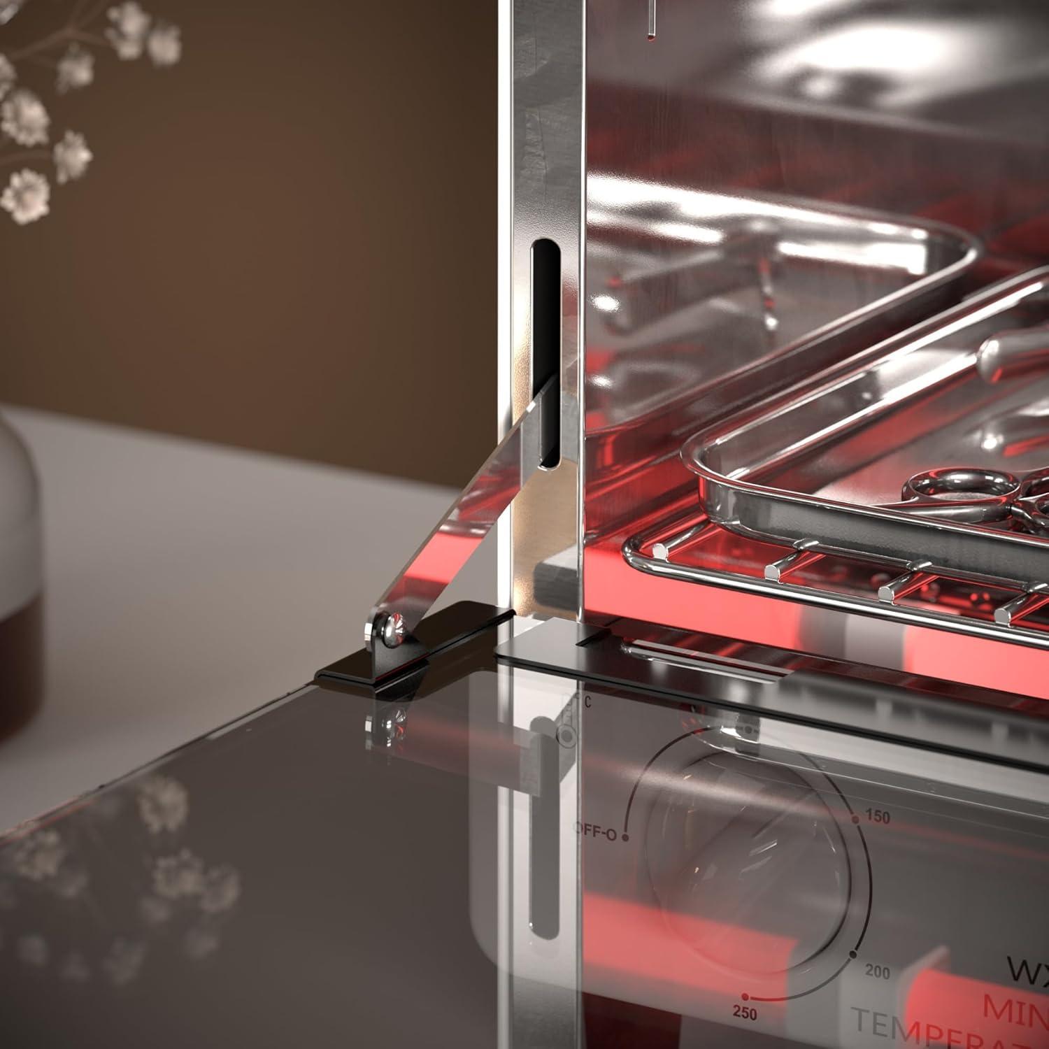 Esterilizador de Herramientas de Uñas 12L Acero Inoxidable 1000W