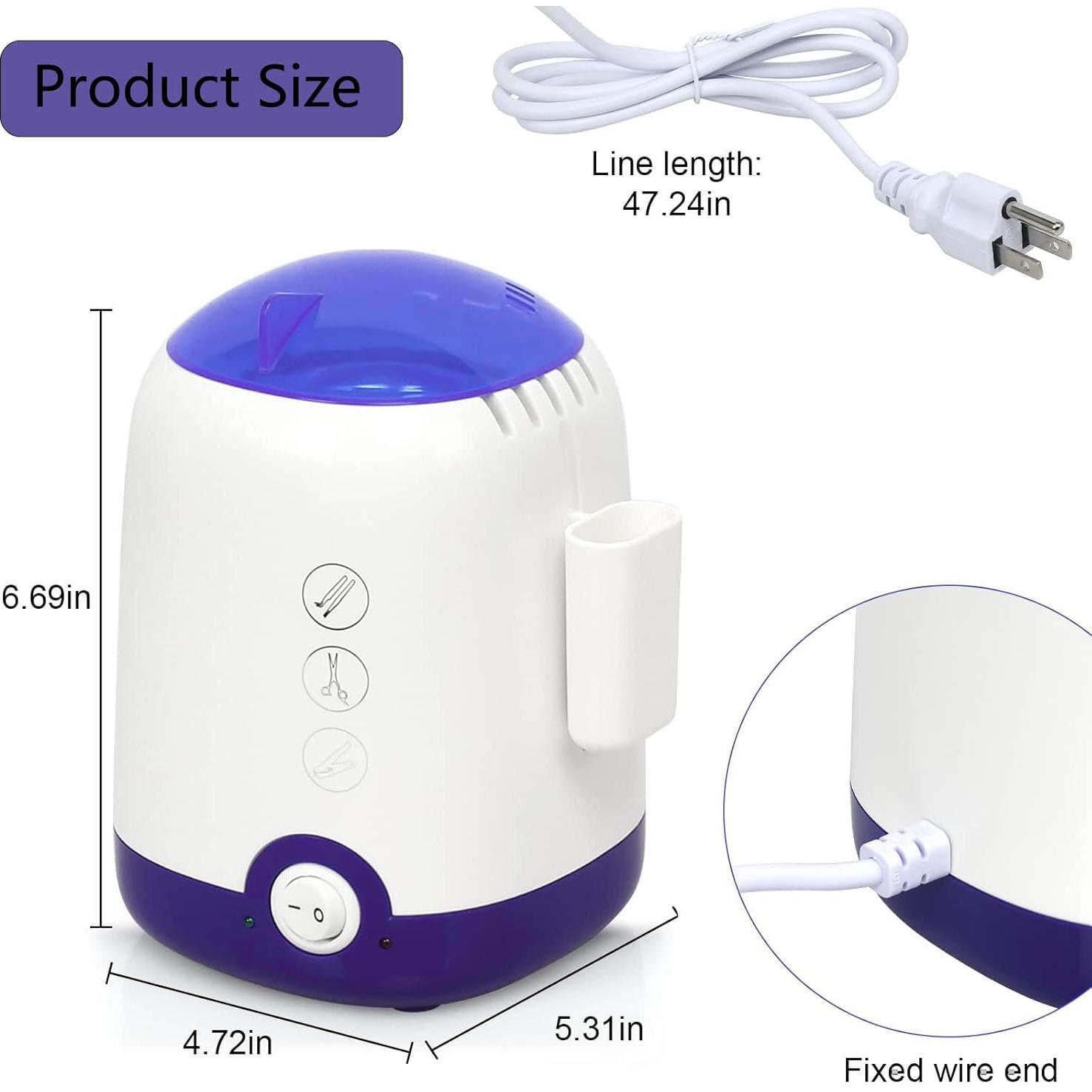 Esterilizador de Herramientas de Uñas GoLashFun Azul 185°C