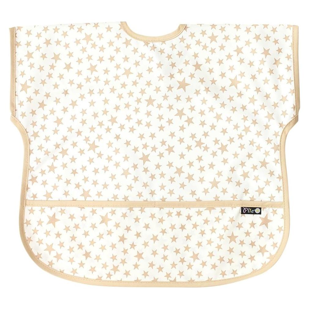 Babero Impermeable de Manga Corta Plie para Bebés 6-24 Meses