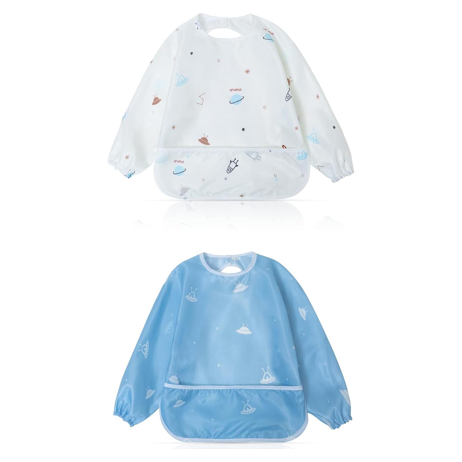 Babero Impermeable Little Dimsum para Bebés - Paquete de 2