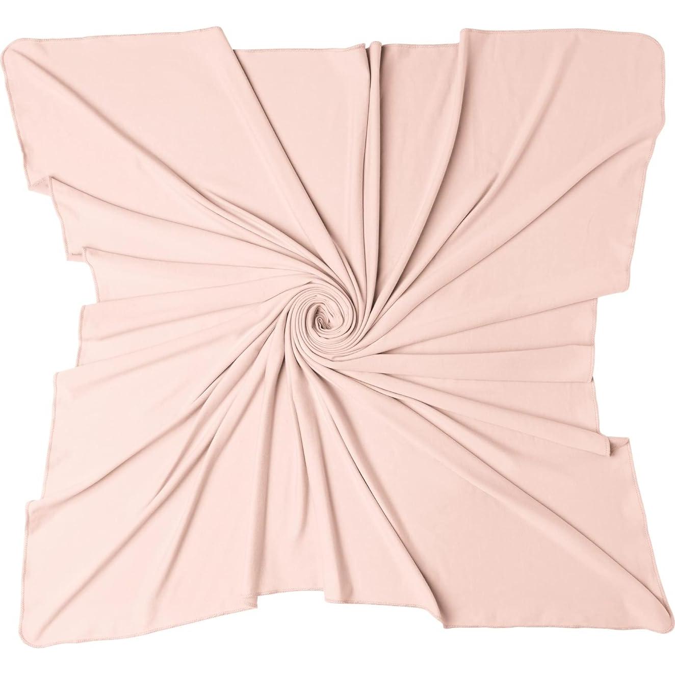 Manta de Recepción para Bebé Niña Konssy Rosa Milenial 81x81cm