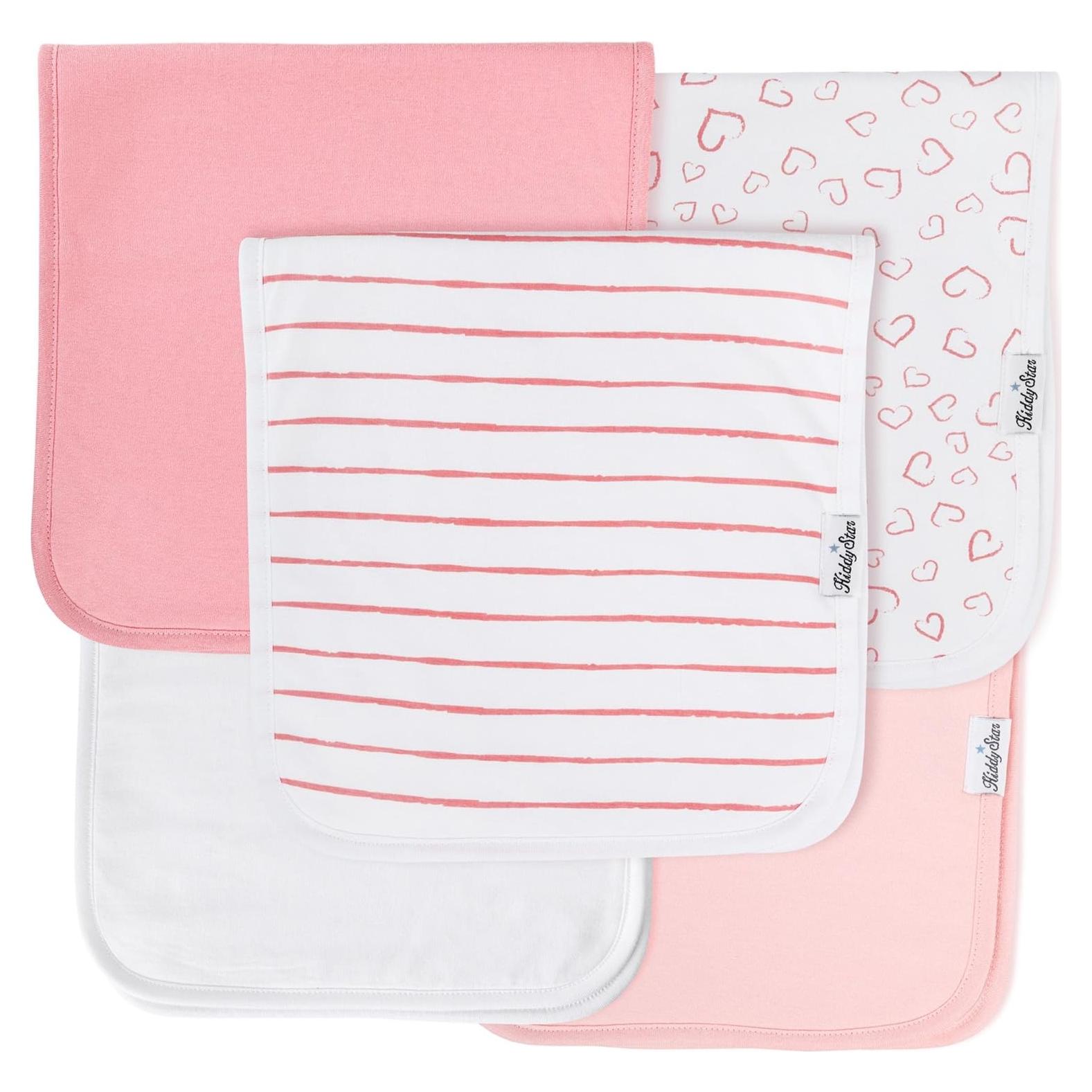 Paquete de 5 Paños de Gasas KiddyStar - Algodón Orgánico Grande