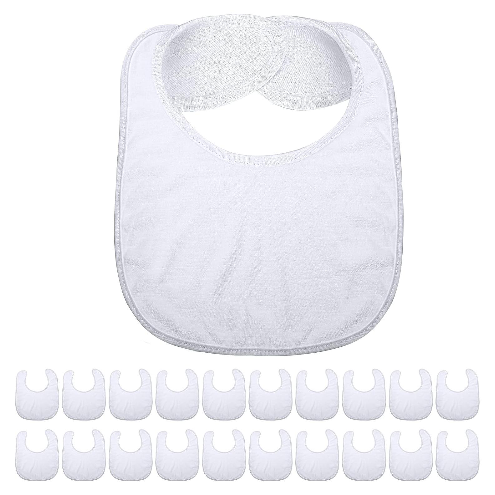 Baberos de Sublimación Geyoga 20 Piezas Lavables 37.1x23.9cm