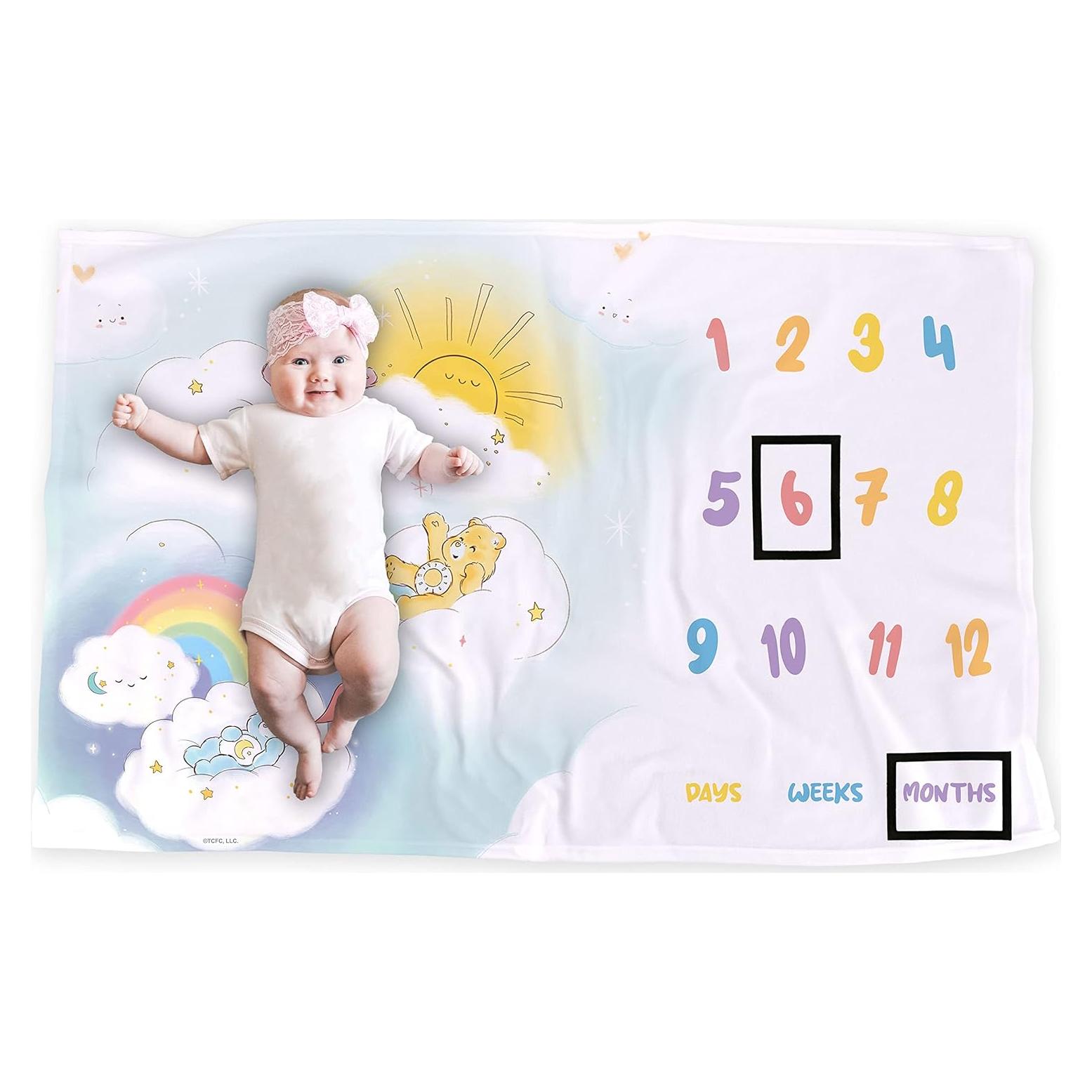 Manta de Hitos de Bebé Care Bears LOGOVISION 91x147 cm