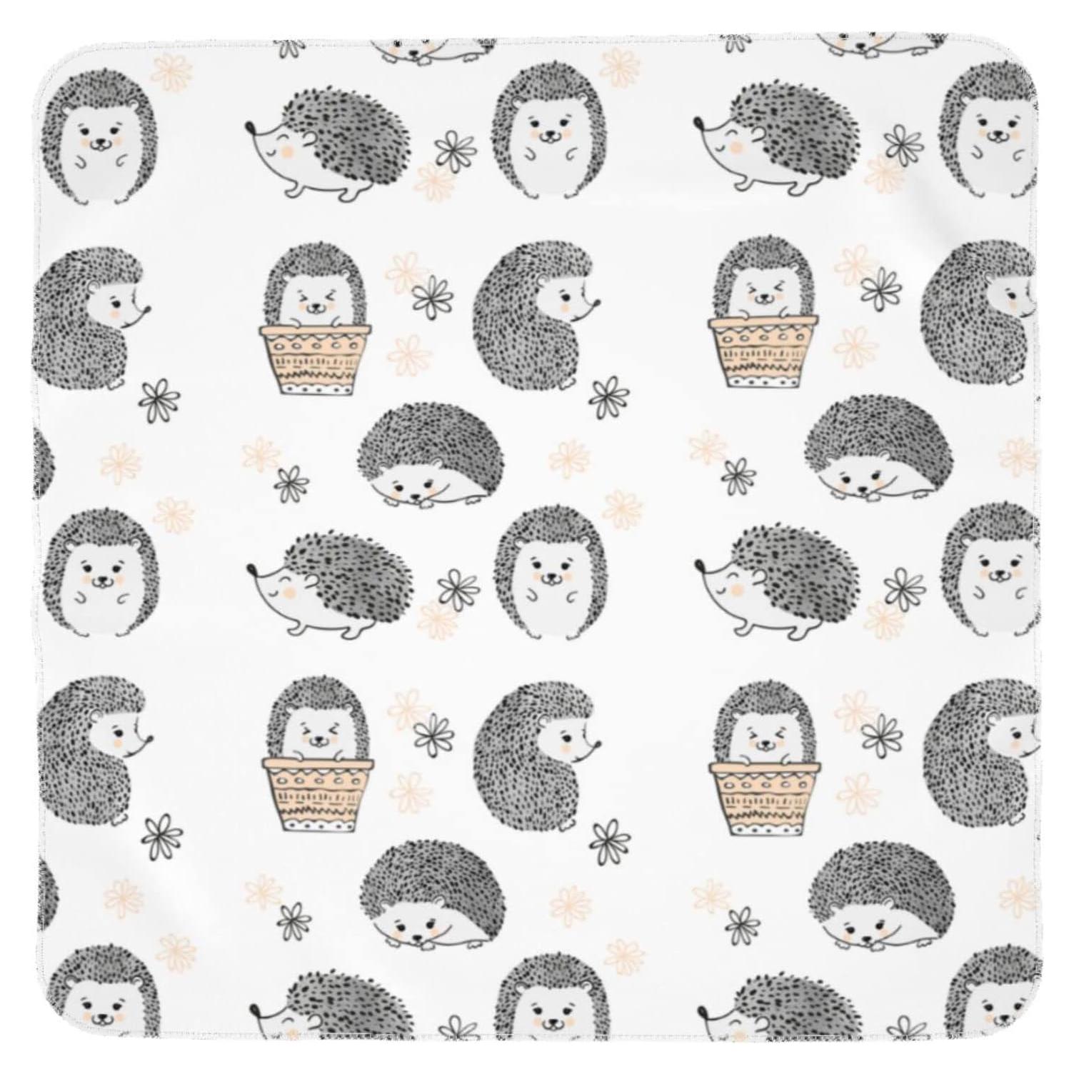 Manta de Envoltura para Bebés Tebjh Erizo Tierno 90x90 cm