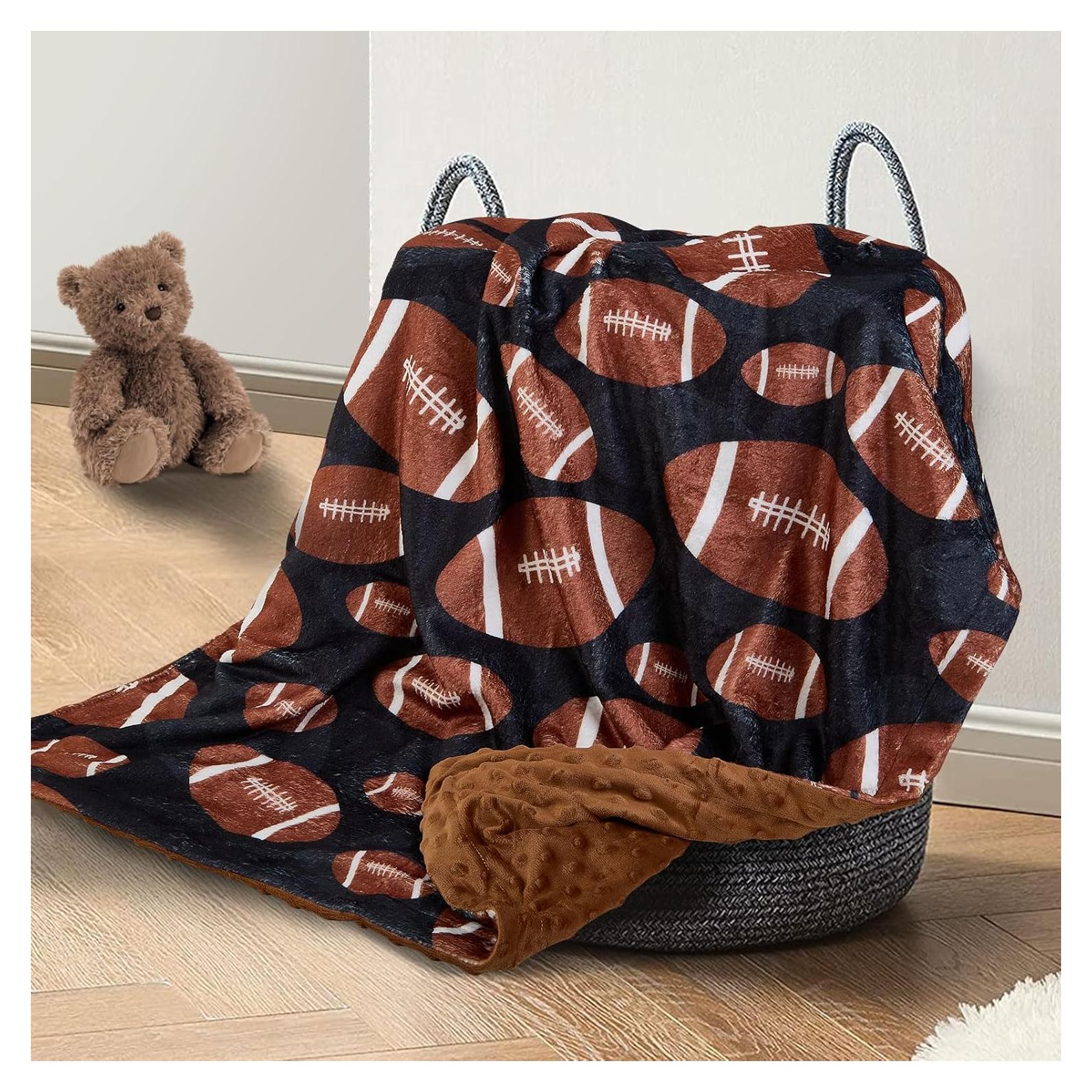 Manta de Bebé DCOOLGO Fútbol Forro Polar 71x102 cm