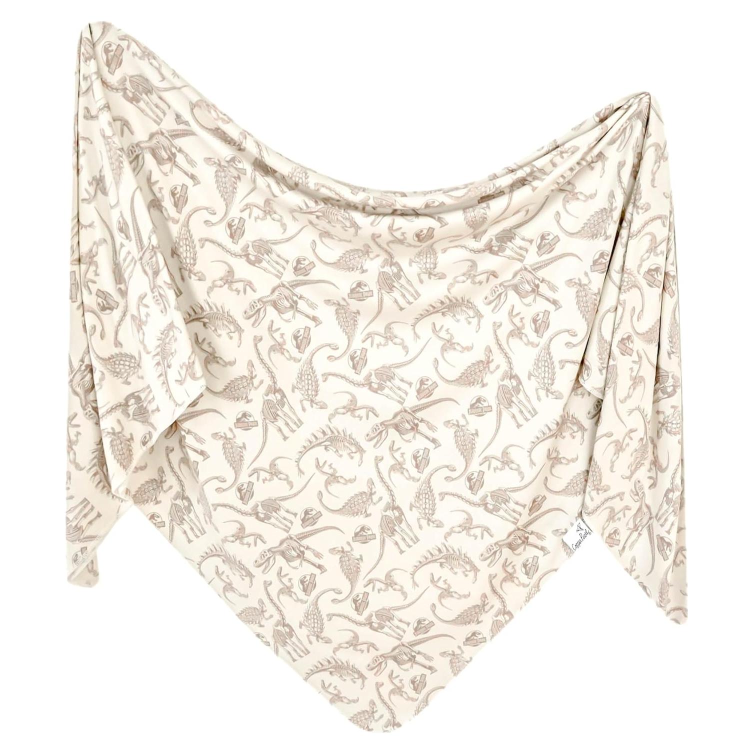 Manta de Envolver Copper Pearl Dinosaurio 116.8x116.8 cm