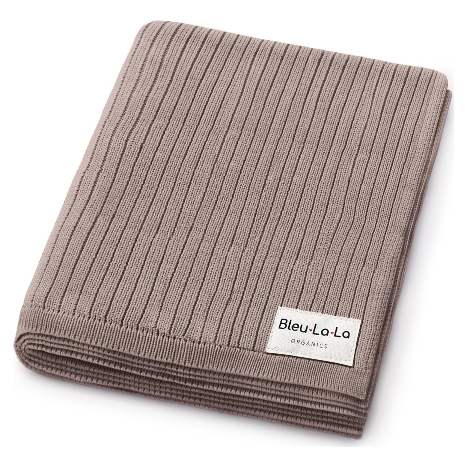 Manta de Envoltura Orgánica Bleu La La 100% Algodón 100x80cm