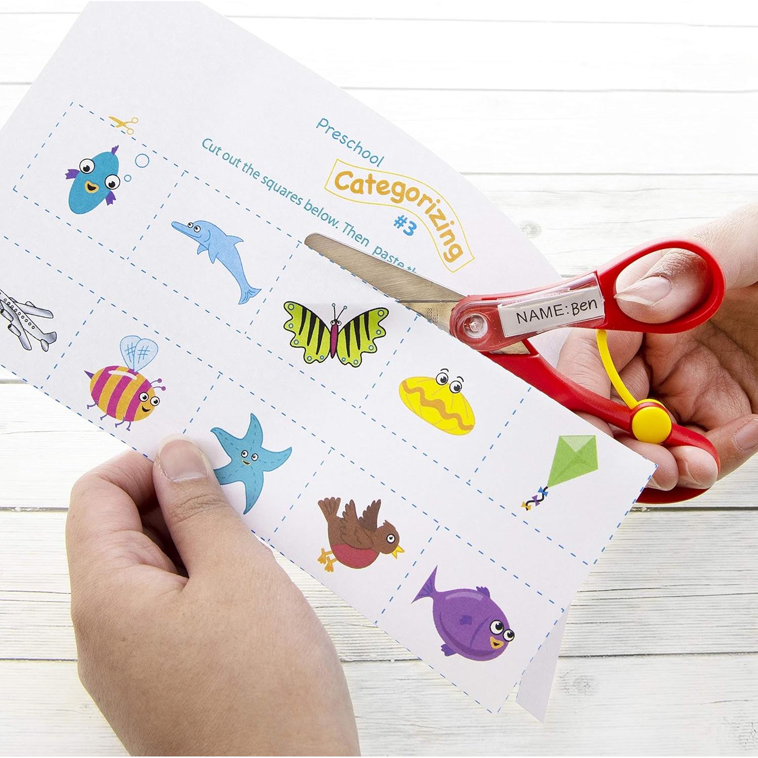 Tijeras de Entrenamiento BAZIC 12.7 cm Seguridad Niños