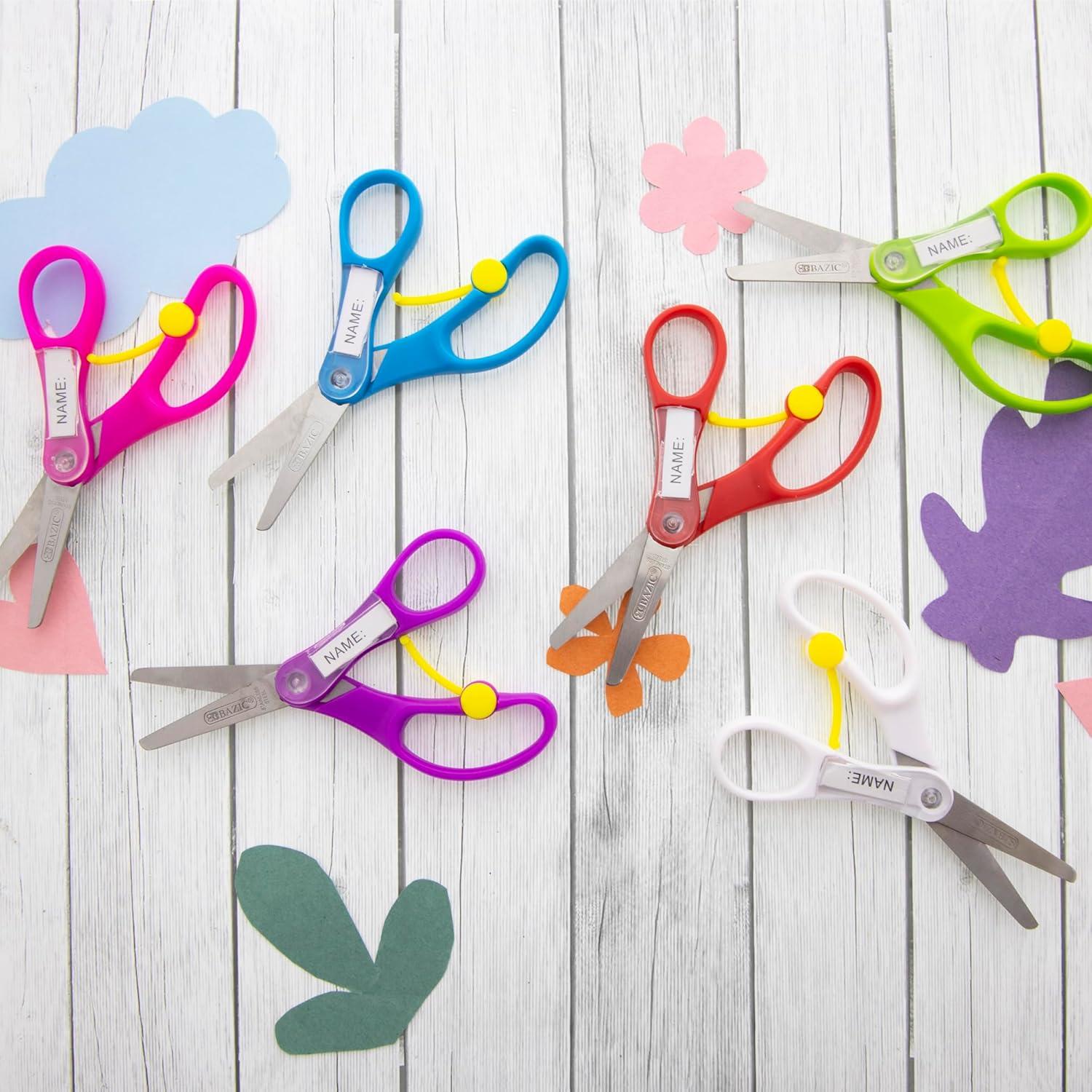 Tijeras de Entrenamiento BAZIC 12.7 cm Seguridad Niños