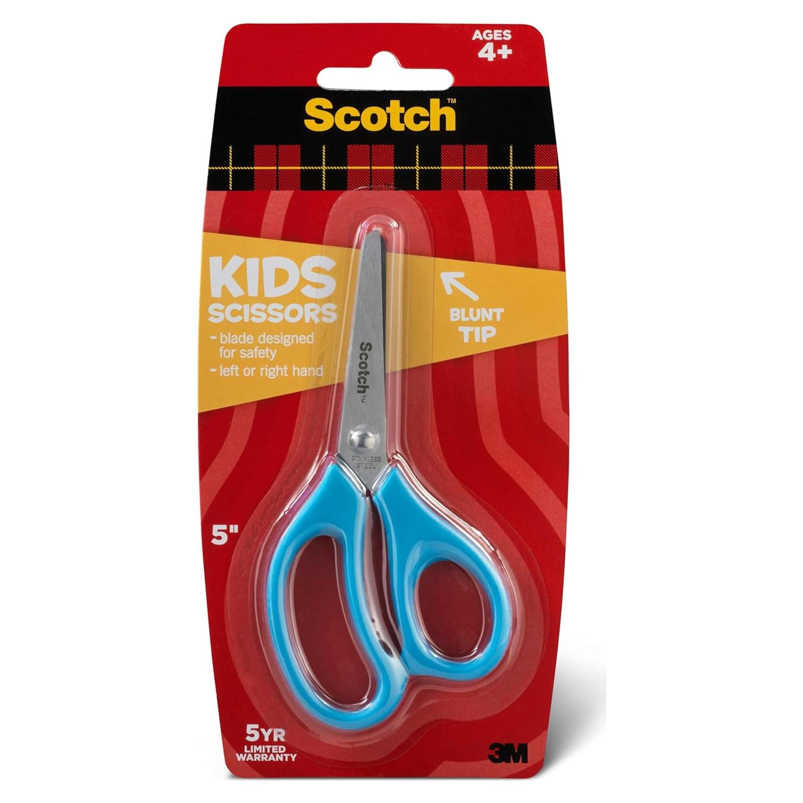 Tijeras de Punta Romo Scotch para Niños 12.7 cm - 1 Cuenta