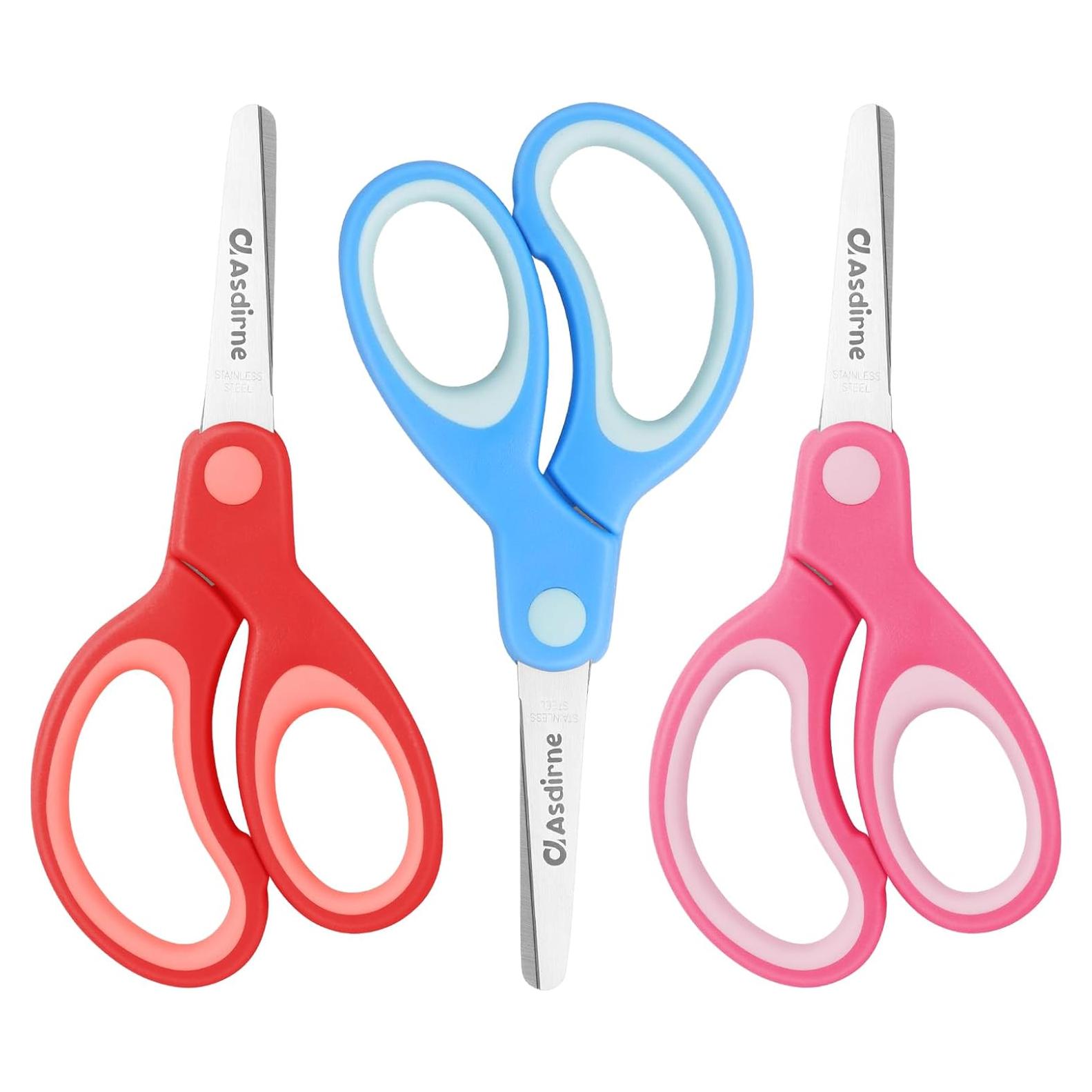 Tijeras de Seguridad para Niños Asdirne 13.5cm 3 Piezas