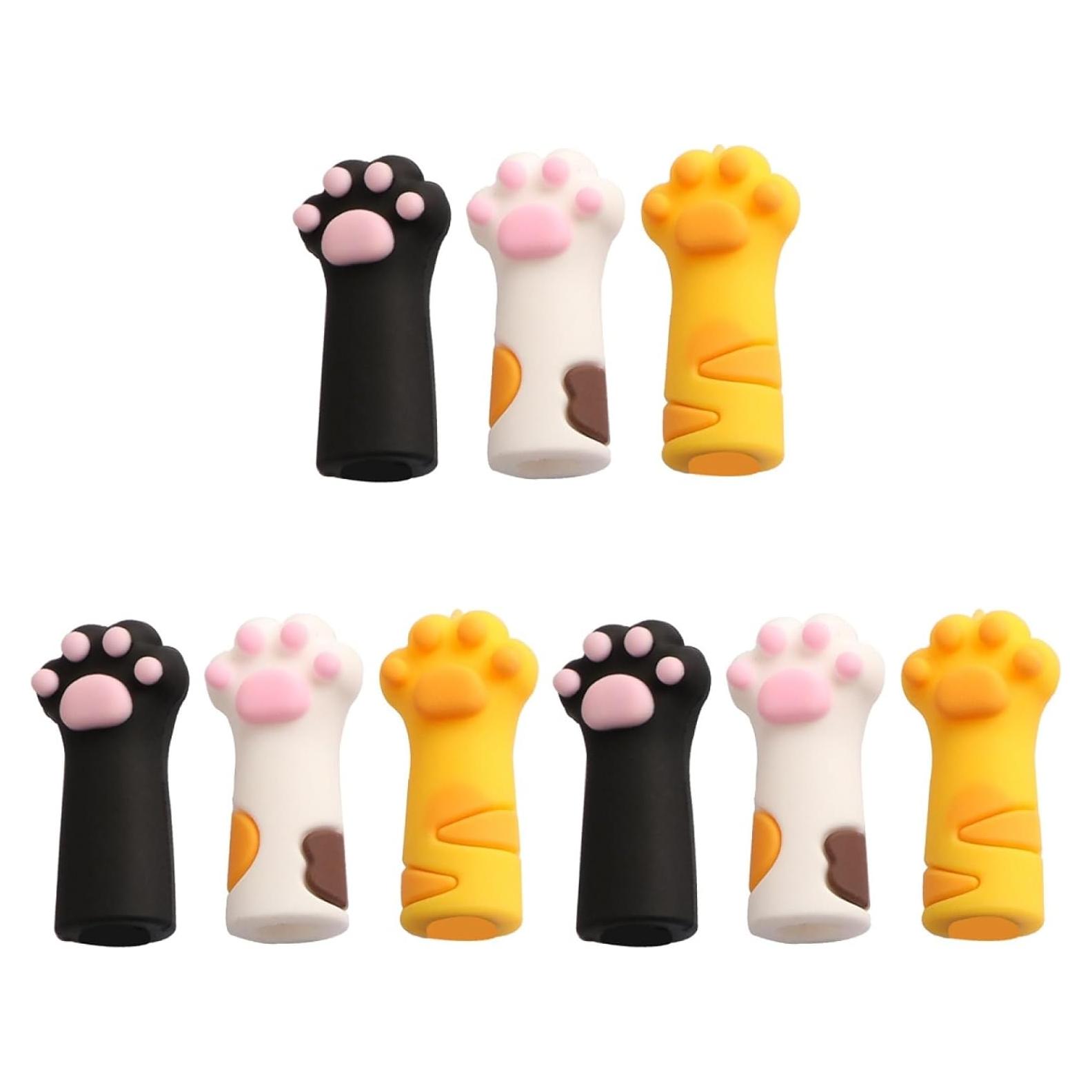 Manga Protectora de Tijeras VOSAREA 3pcs Silicona Gato