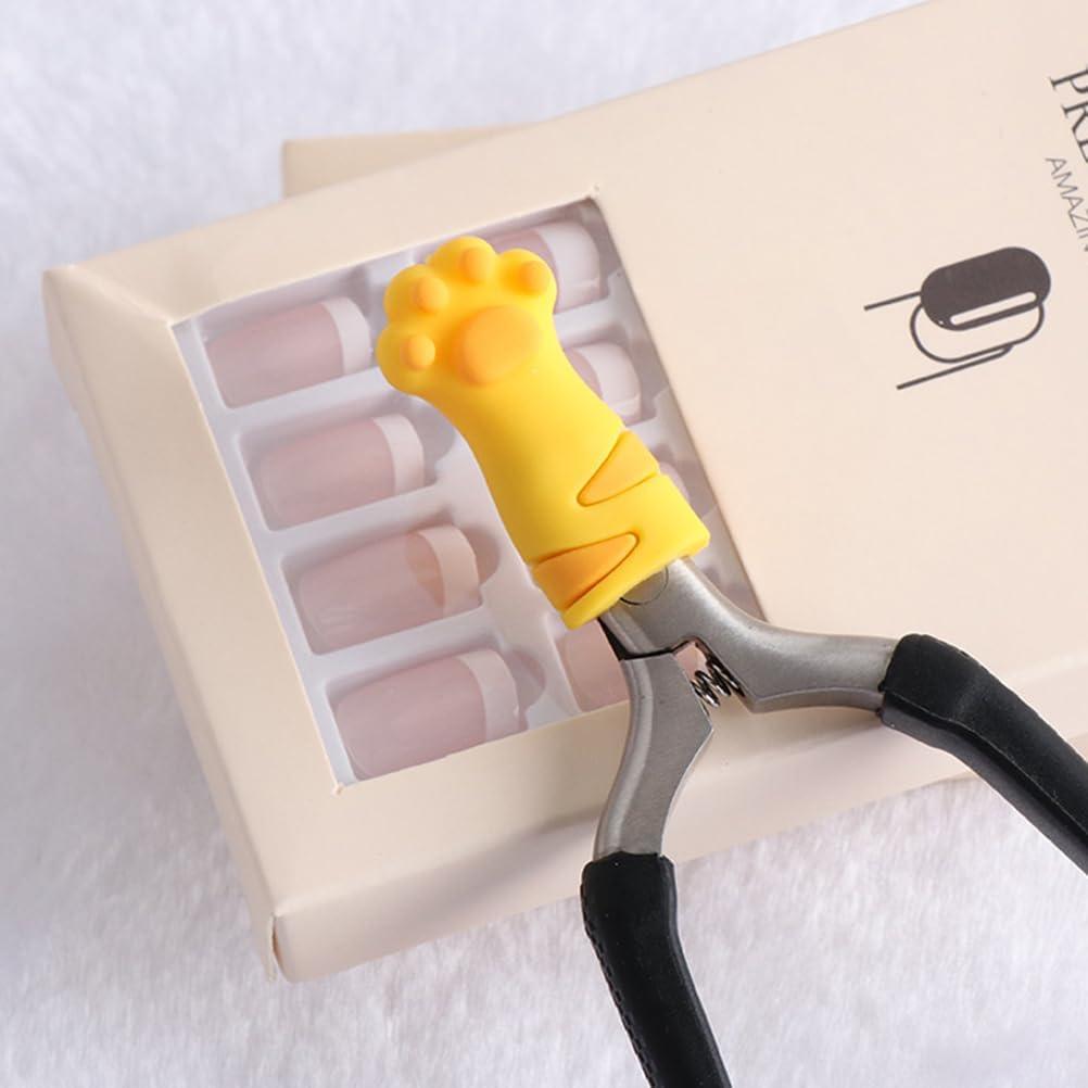 Manga Protectora de Tijeras VOSAREA 3pcs Silicona Gato