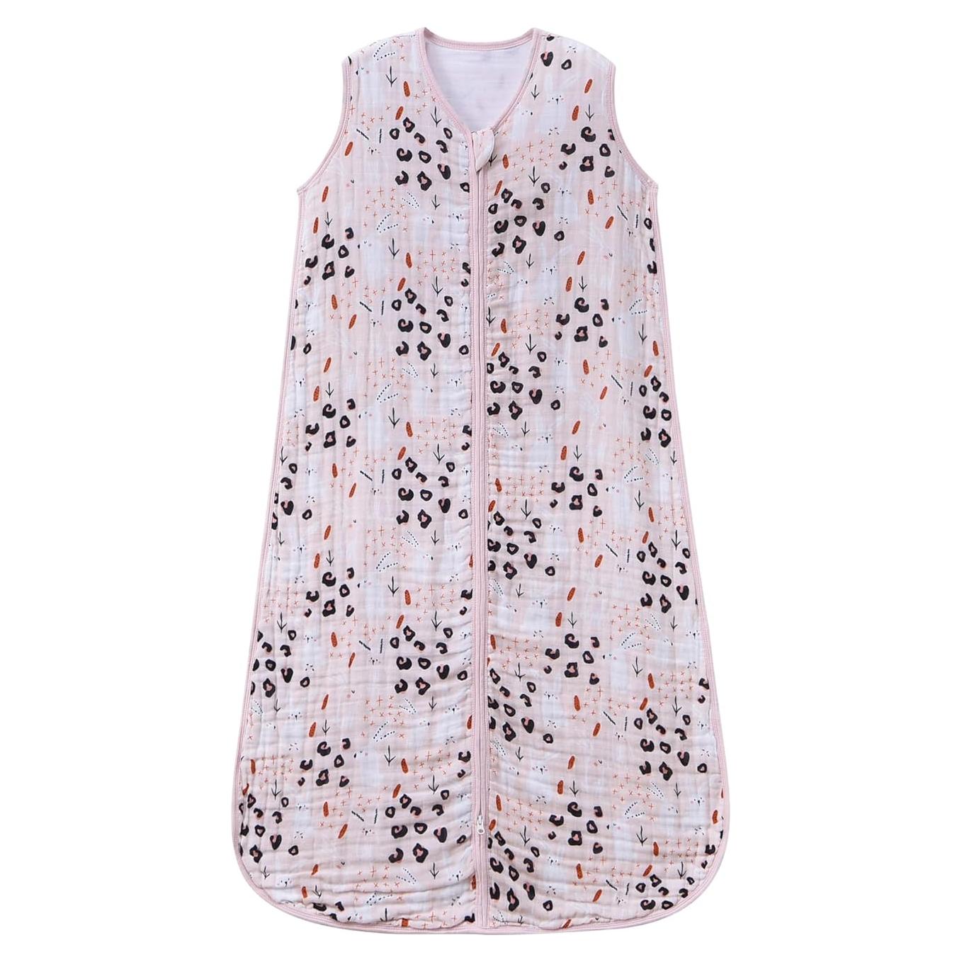 Saco de Sueño Bebé 6-12 Meses TADO MUSLIN Algodón Orgánico 0.5 TOG