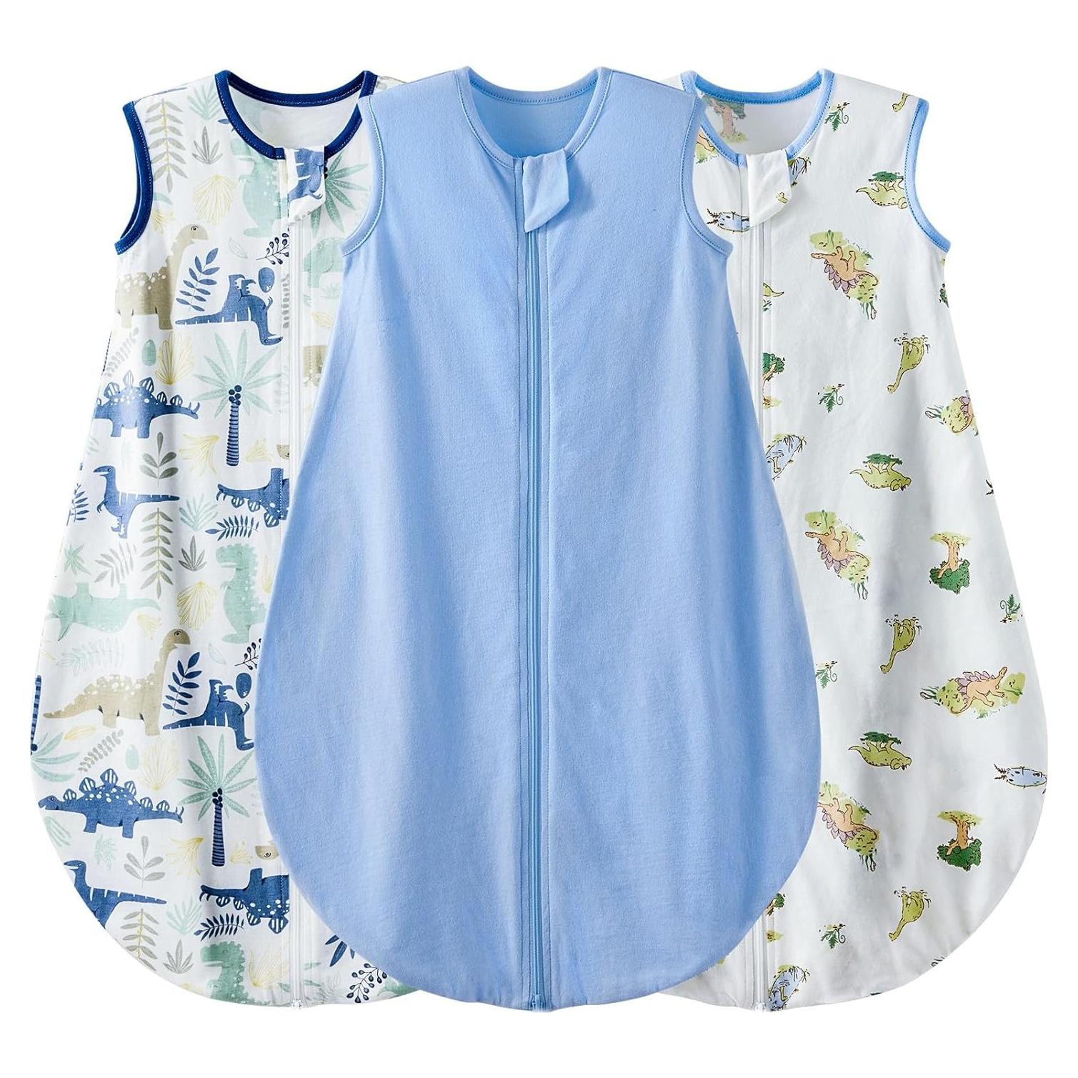 Saco de Dormir para Bebé Duomiaomiao 100% Algodón Orgánico Grande