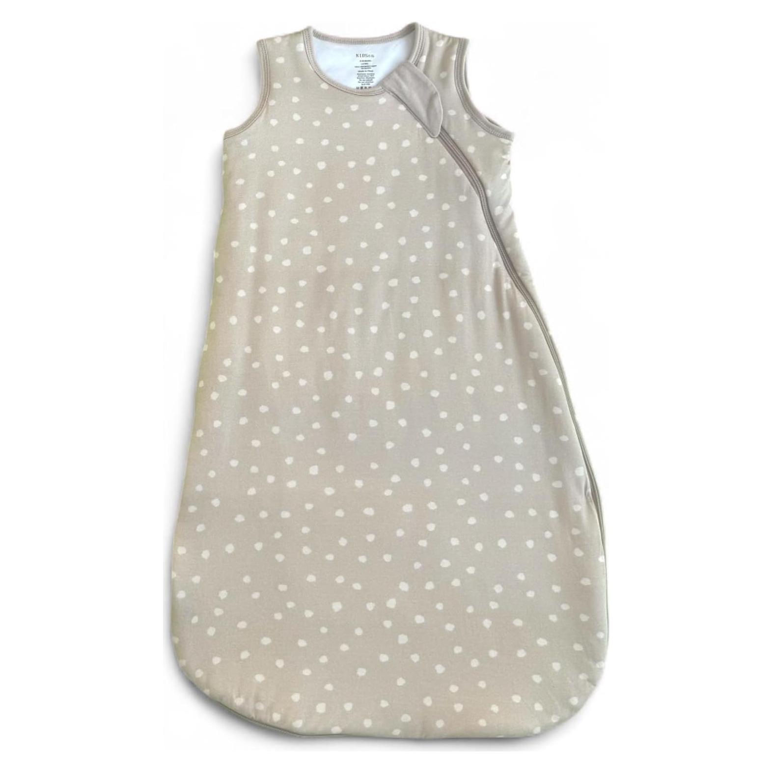 Saco de Sueño KIDSco para Bebés 6-18 Meses, Rayón de Bambú 1.5 TOG