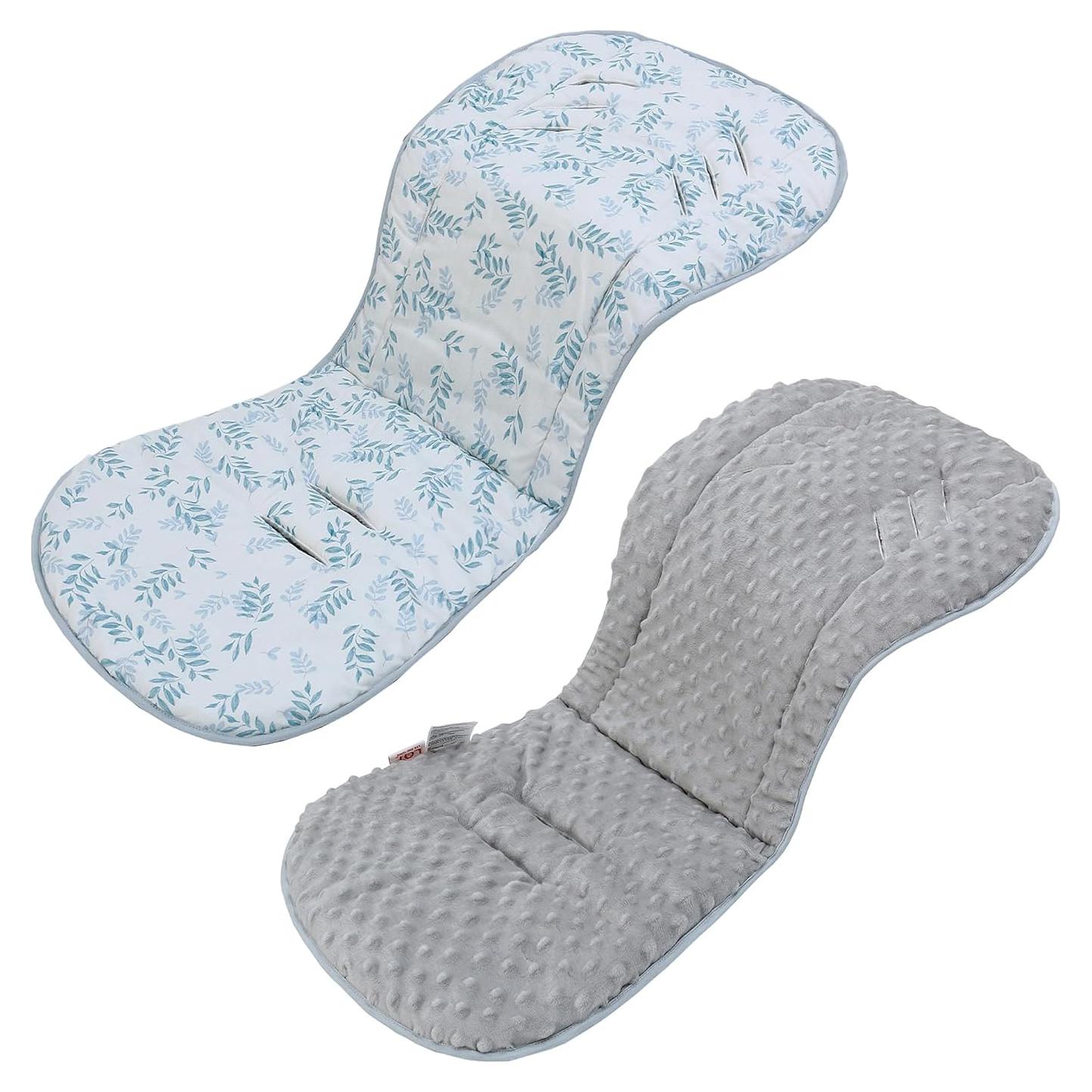 Cojín Reversible para Cochecito de Bebé LAT 82x37cm Algodón