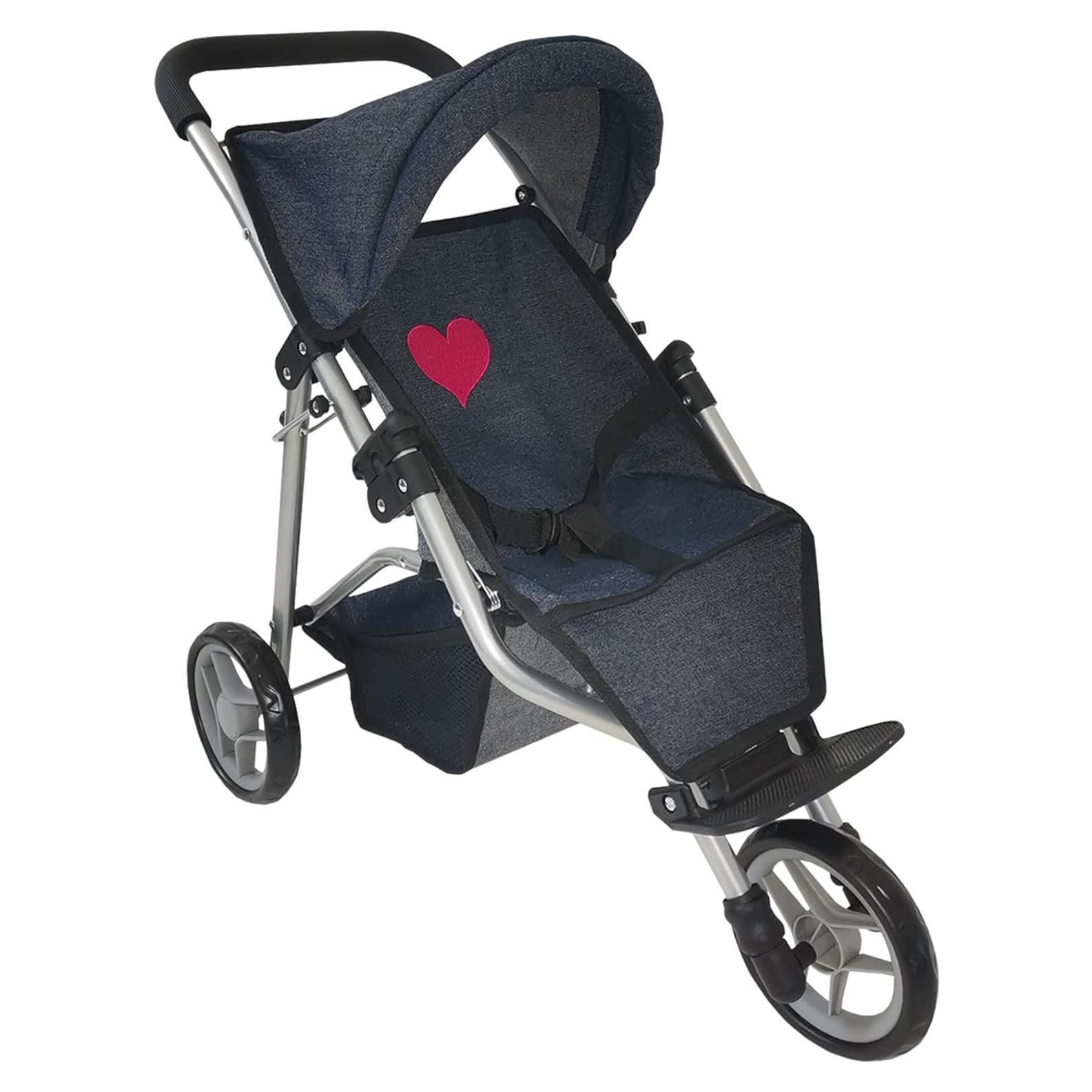 Carrito de Muñecas Denim The New York Doll 25x56x53cm