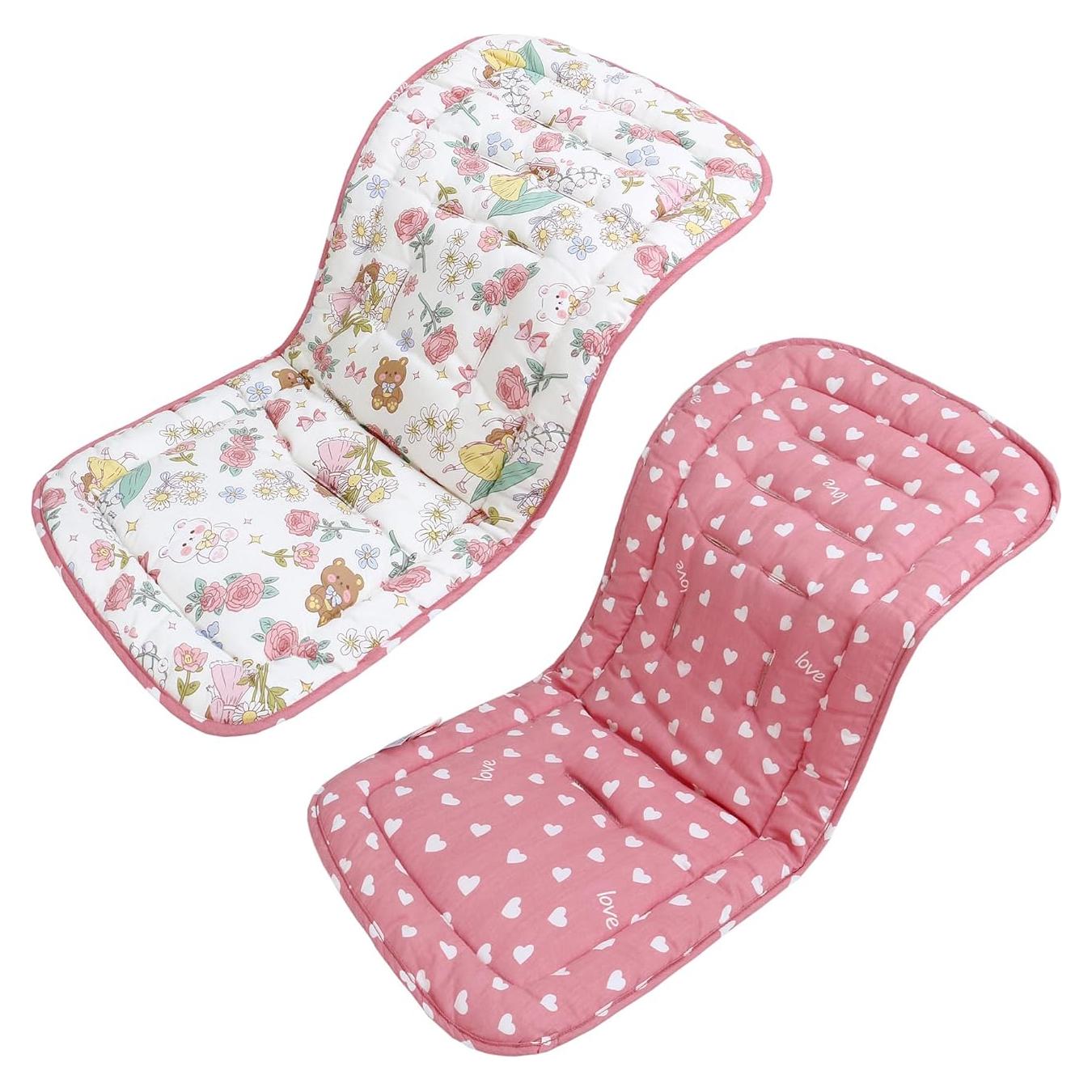 Funda Reversible para Cochecito de Bebé Algodón 100% 34x78cm