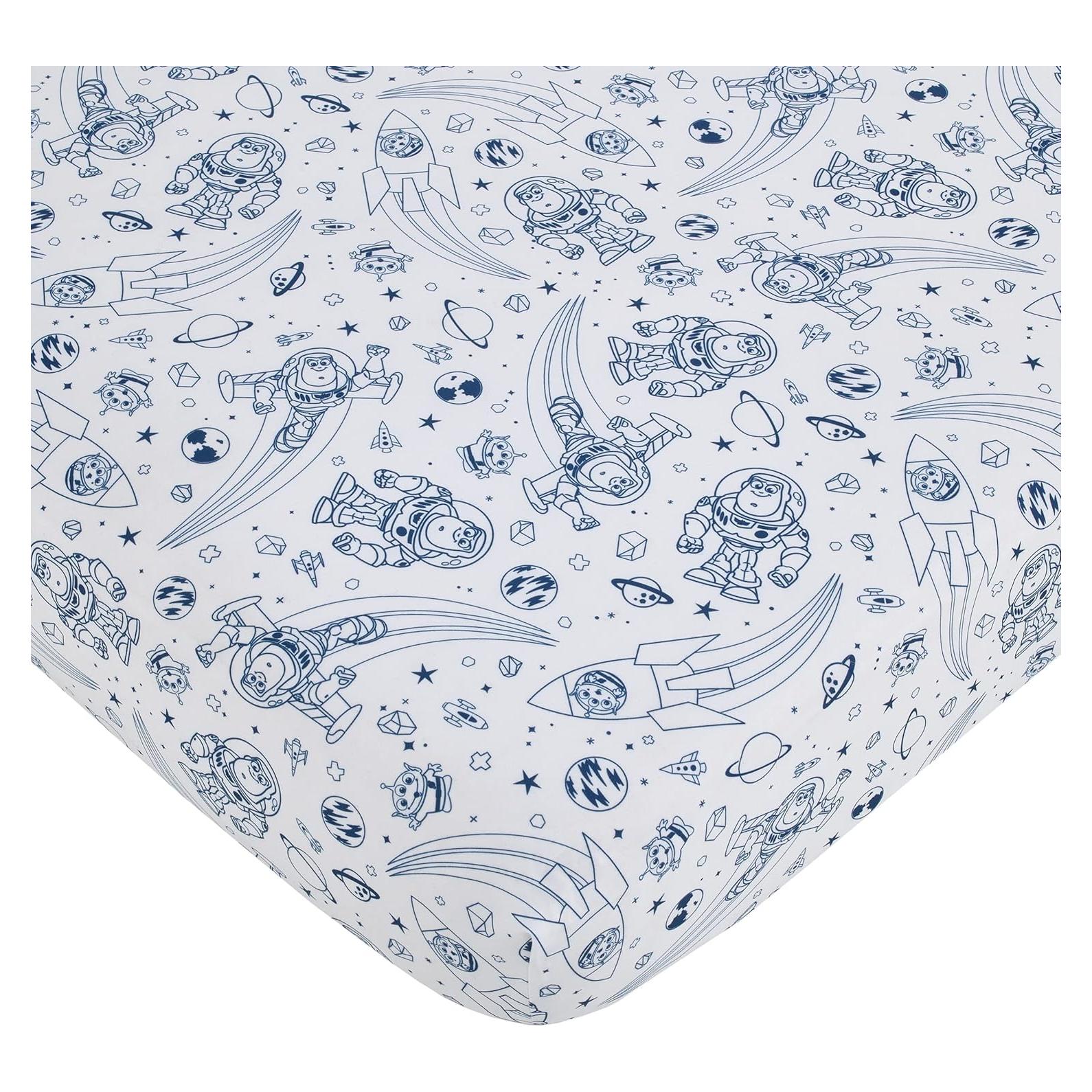 Sábana Ajustable Disney Toy Story Buzz Lightyear 71x132 cm