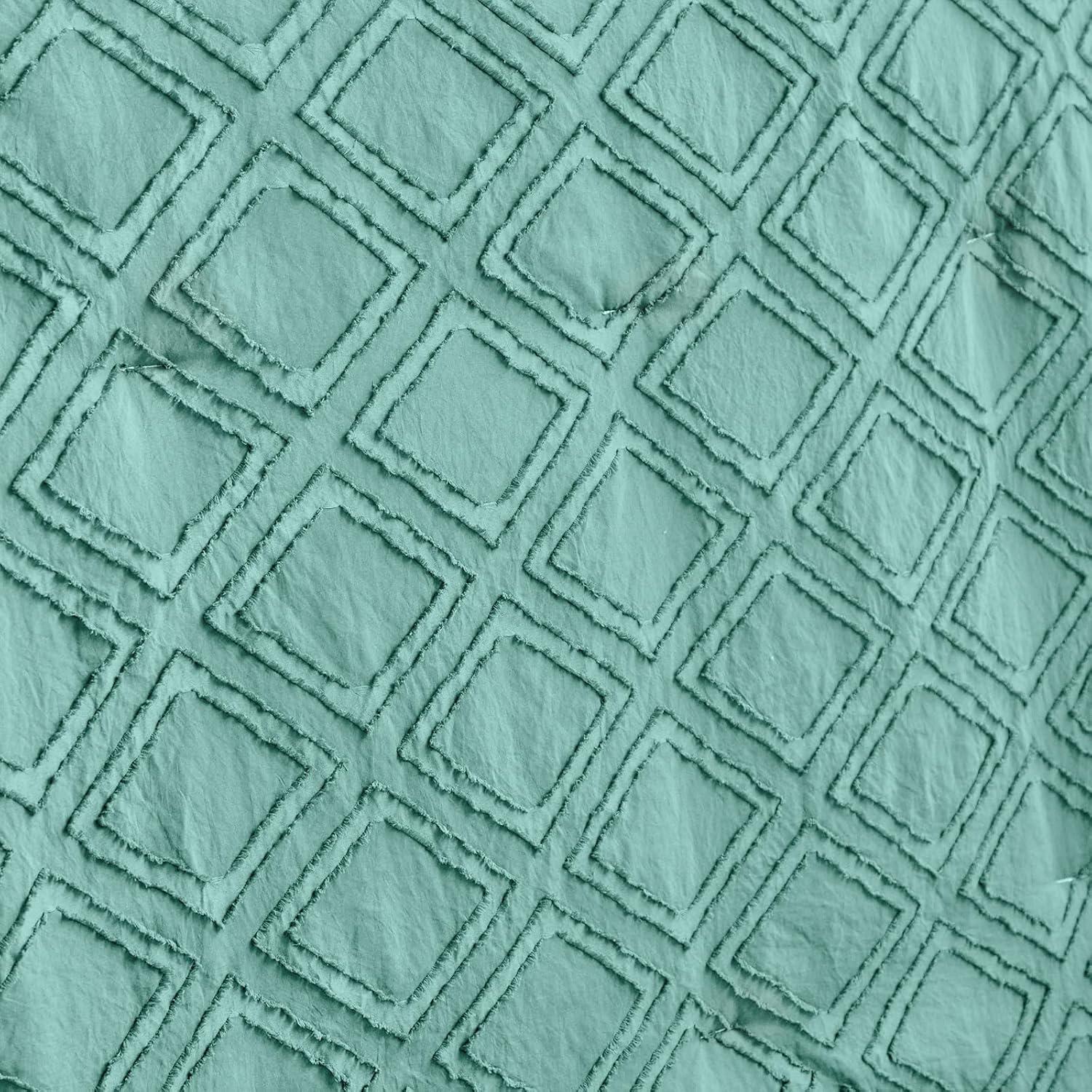 Juego de Ropa de Cuna 3 Piezas UOZZI BEDDING Boho Azul Teal