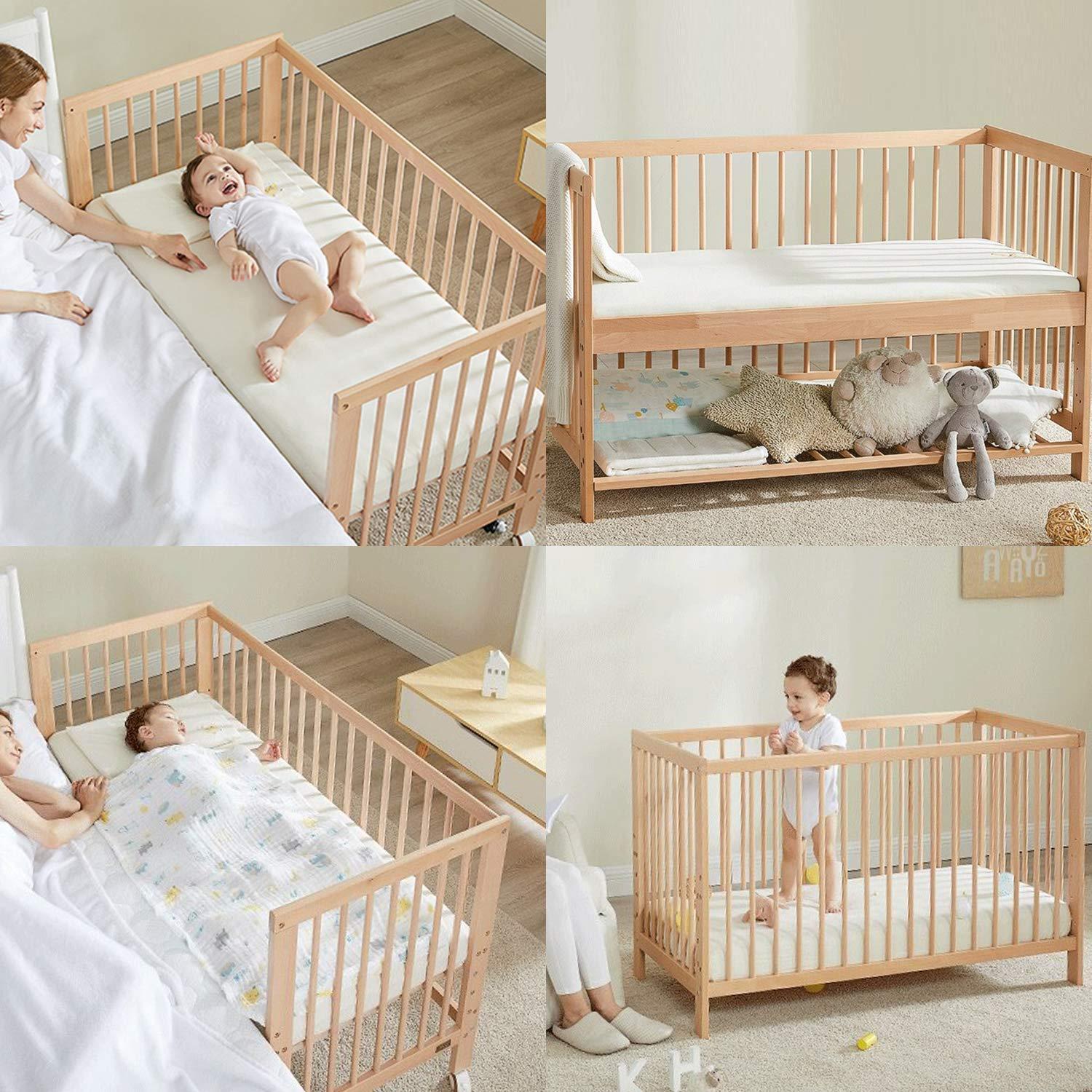 Sábana Ajustable NTBAY Microfibra 71x132 cm Negra para Cuna