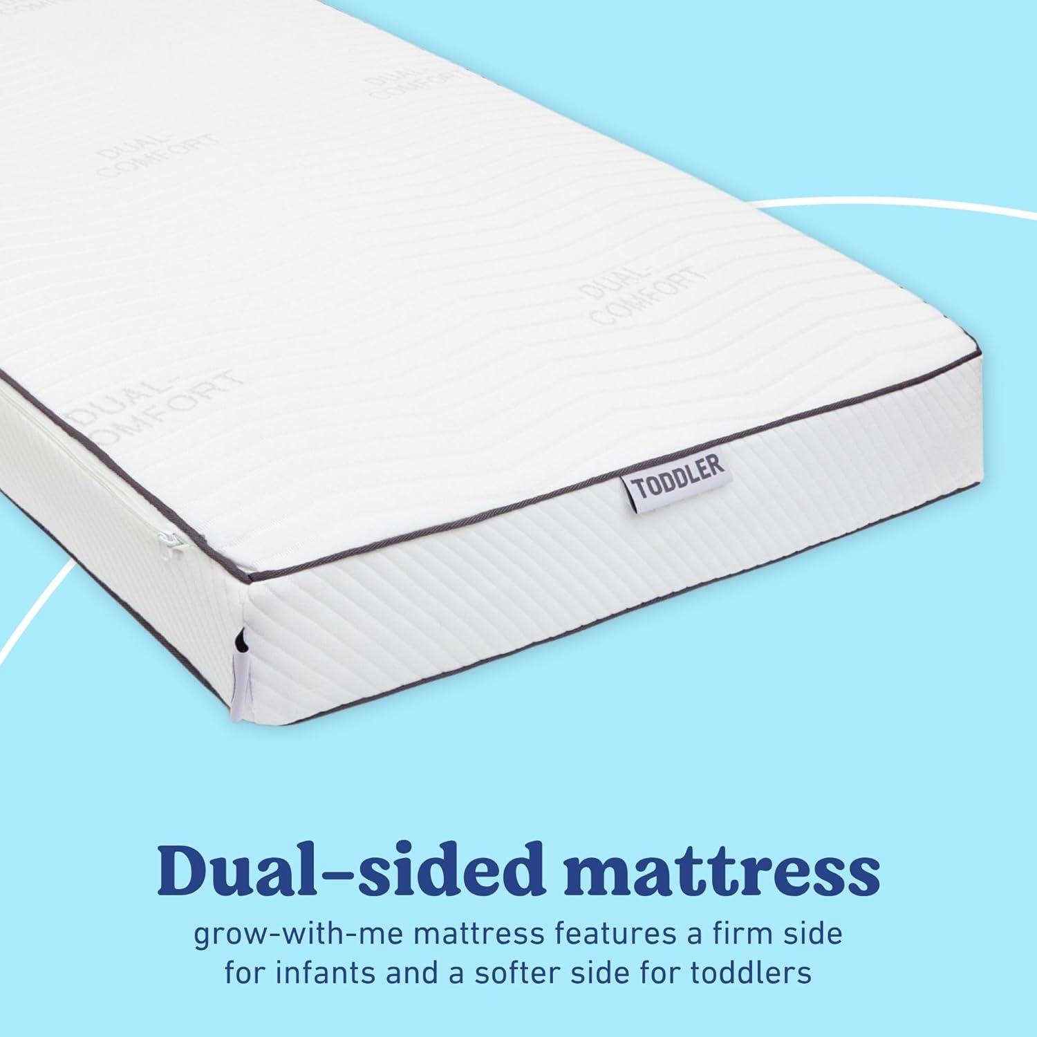 Colchón de Cuna Doble-Confort Graco 2-Pack con Protector