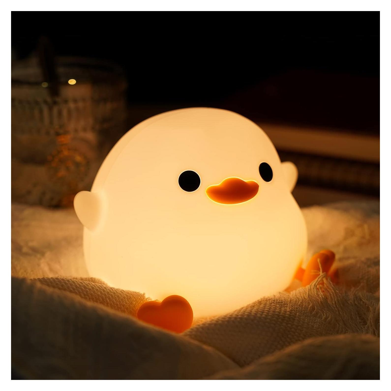 Luz Nocturna Amaredom DoDo Pato LED Regulable 1200mAh