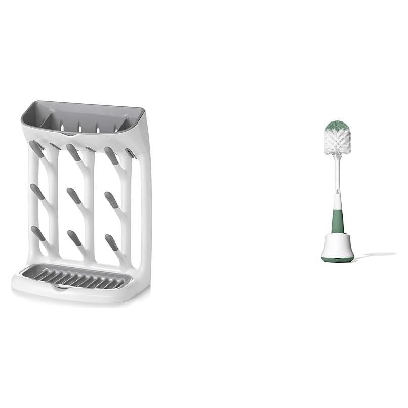 Soporte de Secado OXO Tot y Cepillo para Botellas de Bebé