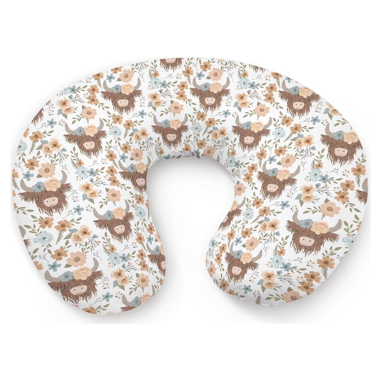 Funda de Almohada de Lactancia Floral Unisex 46x56 cm