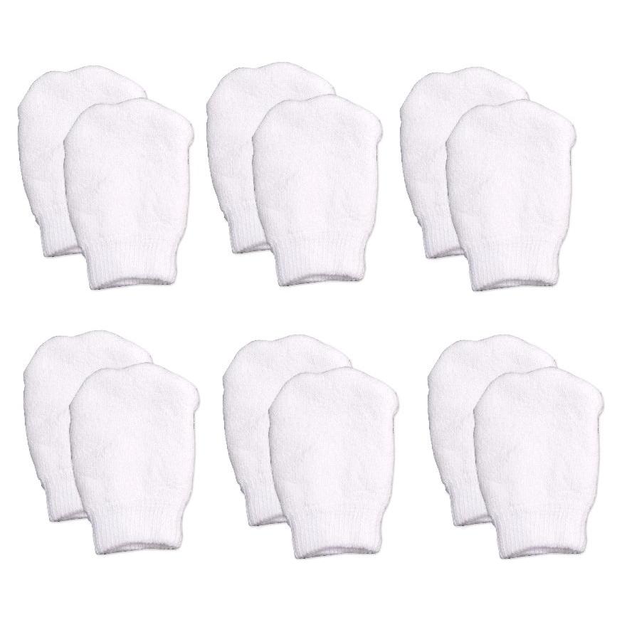 Manoplas de Algodón para Recién Nacidos Nurses Choice - 6 Pares