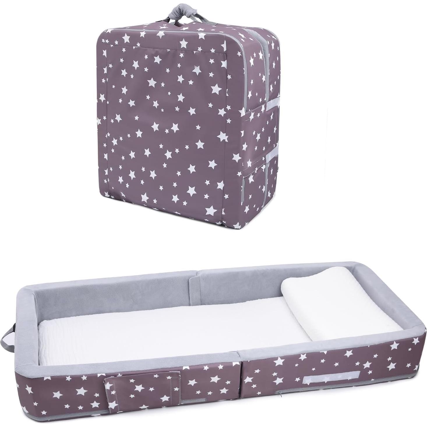Cama de suelo plegable para niños Mooedcoe ZDC-M 137x63 cm