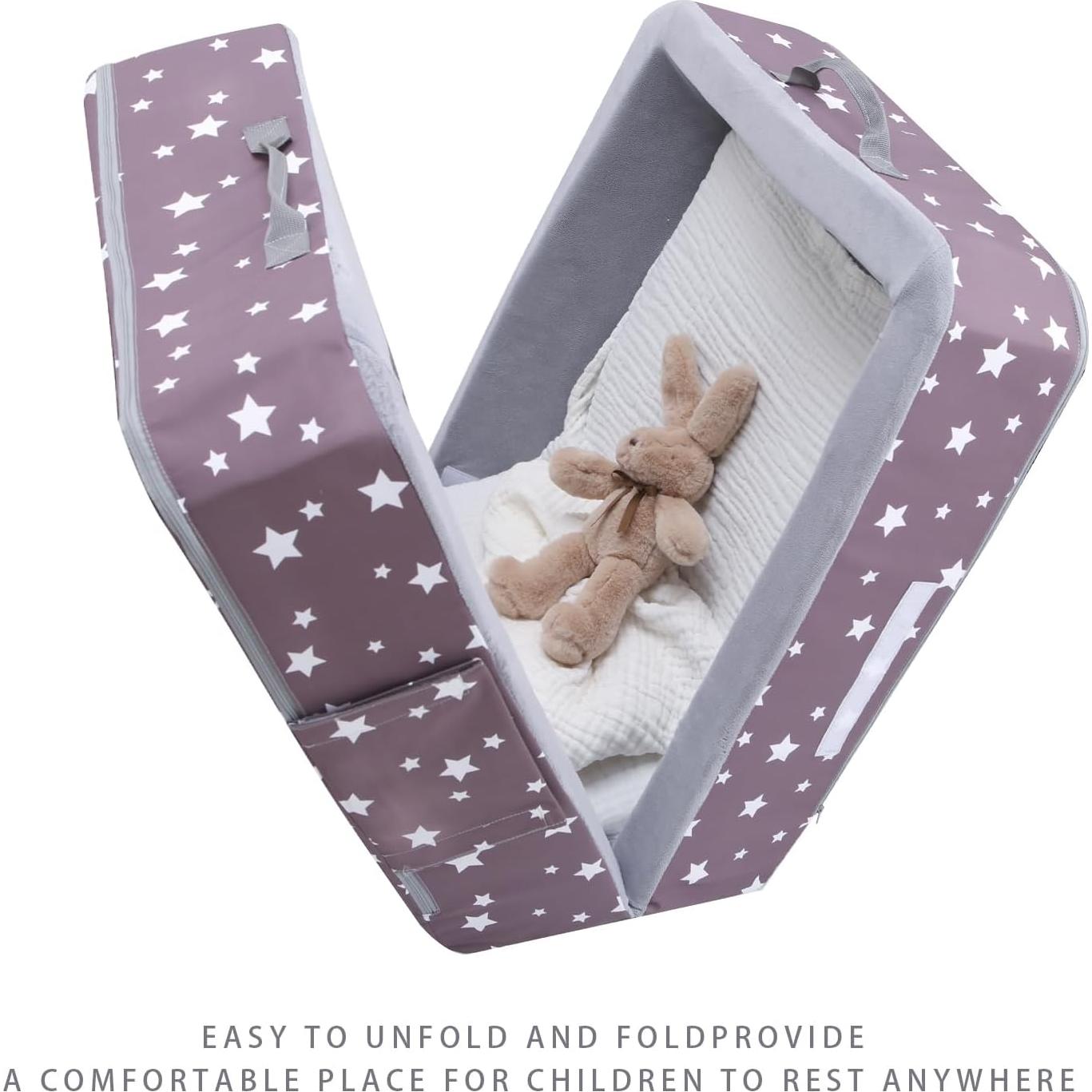Cama de suelo plegable para niños Mooedcoe ZDC-M 137x63 cm