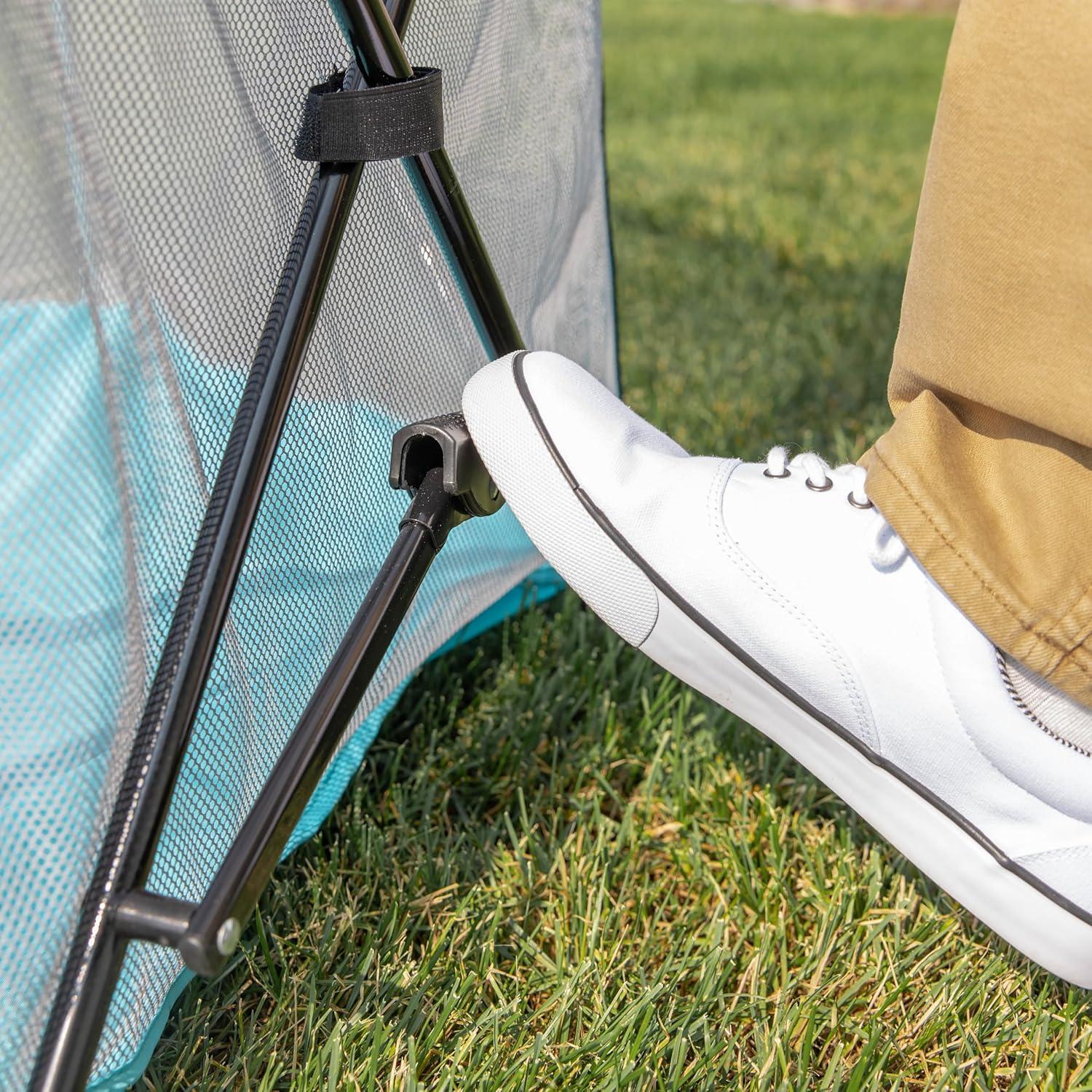 Parque Infantil Portátil 6 Paneles Aqua Seis Paneles 122 cm