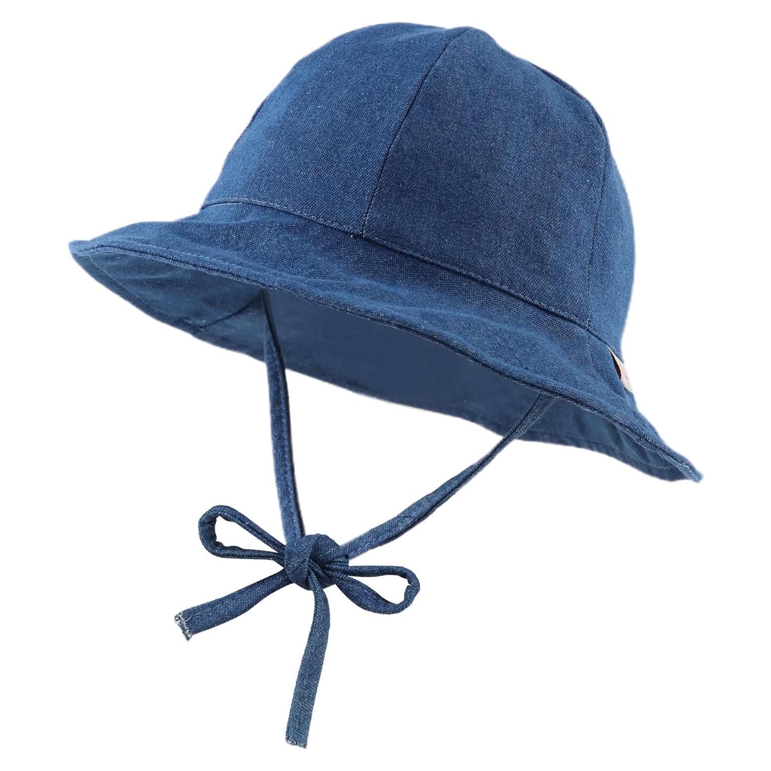 Sombrero de Cubo Floral para Bebé Niña UPF 50+ 6-24 Meses