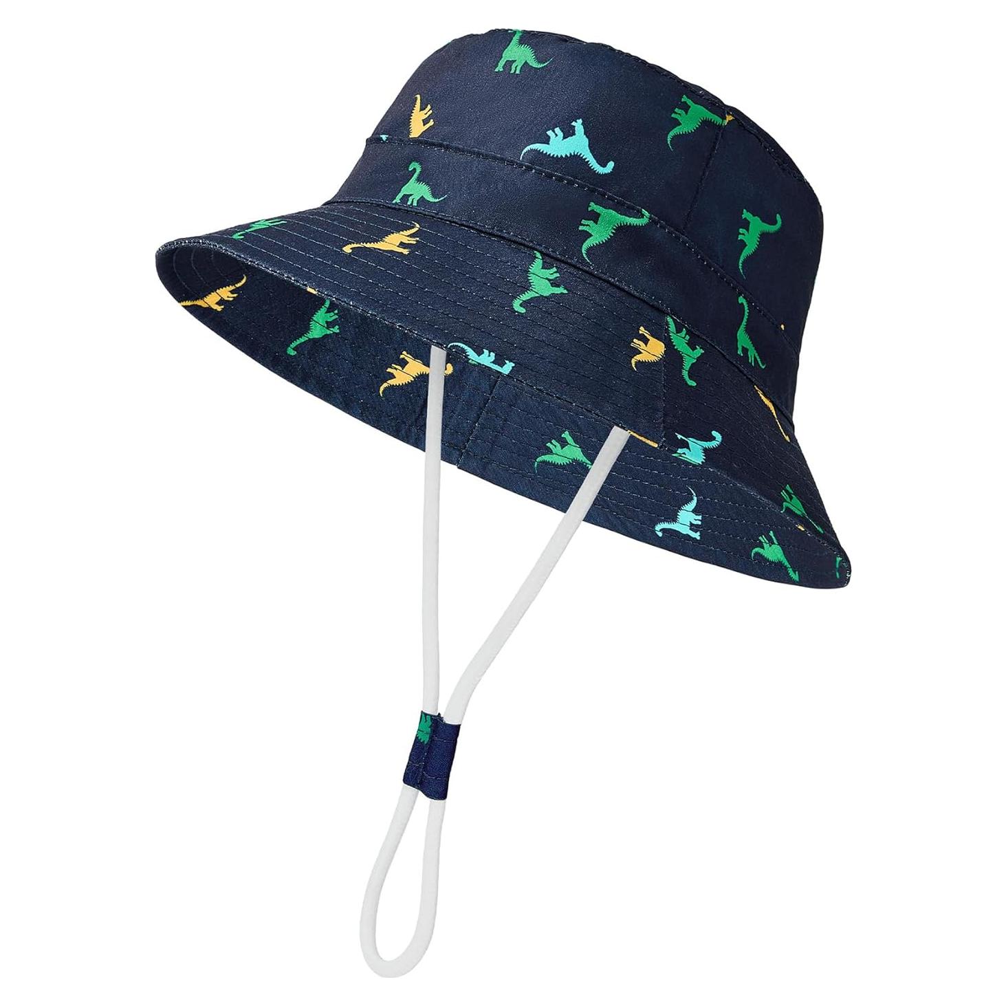 Sombrero de Sol Durio UPF 50+ para Bebés 6-12 Meses Azul Marino