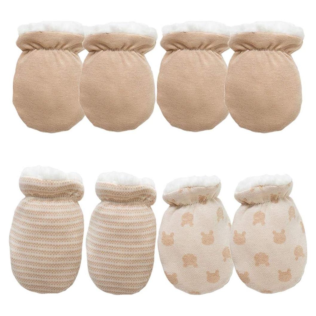 Manoplas para Bebé Forradas de Sherpa 0-24 Meses