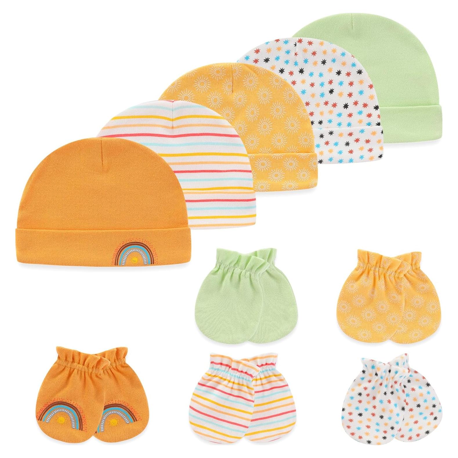 Conjunto Gorro y Manoplas Bebé MAMIMAKA 0-6 meses Algodón