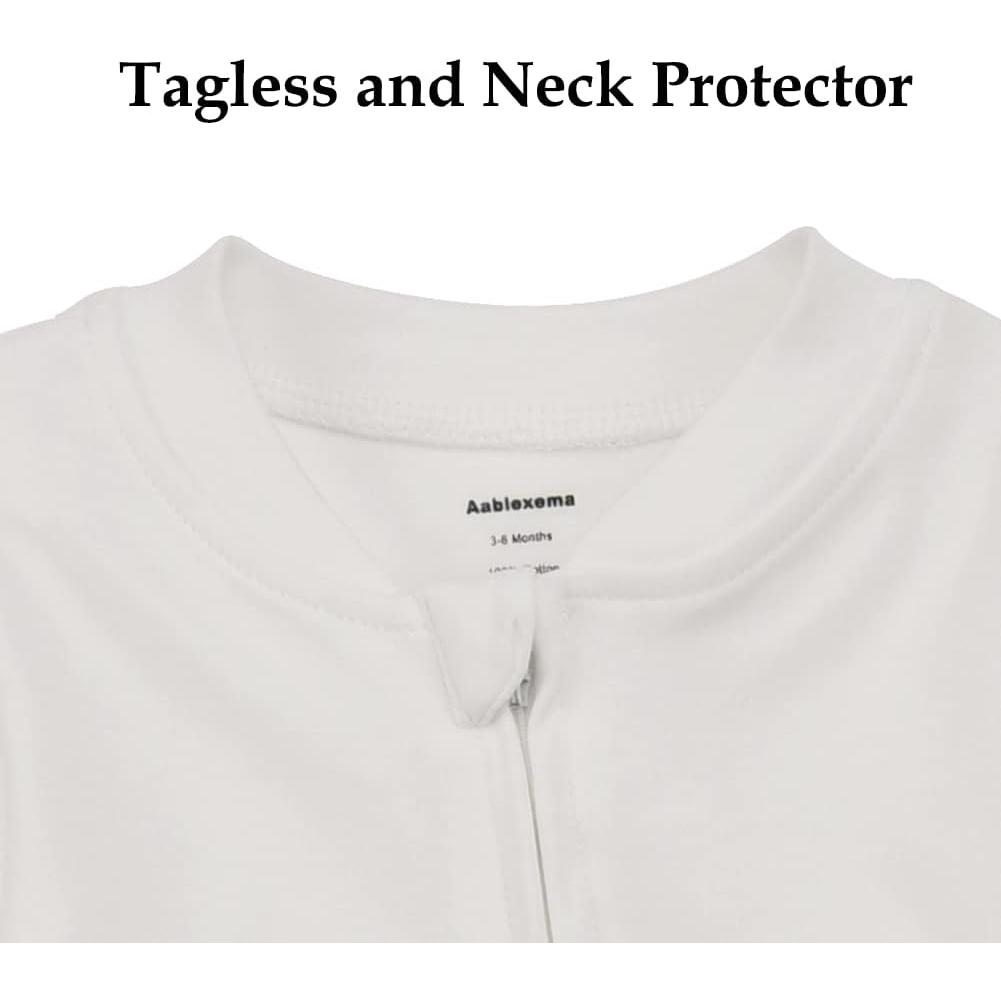 Pijama de pies Aablexema algodón orgánico 0-12 meses