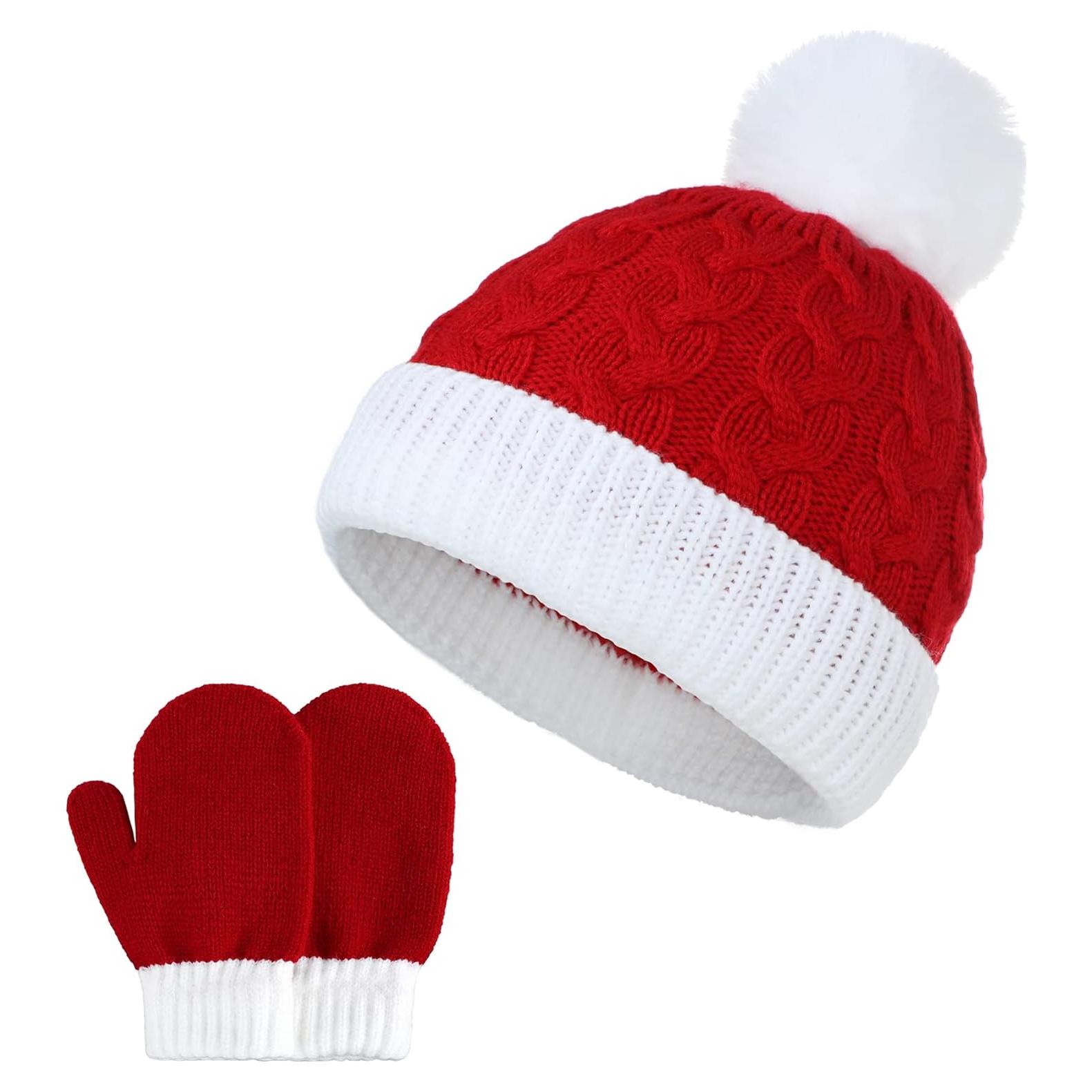 Gorro y Manoplas de Invierno Zando para Bebé 6-36 Meses