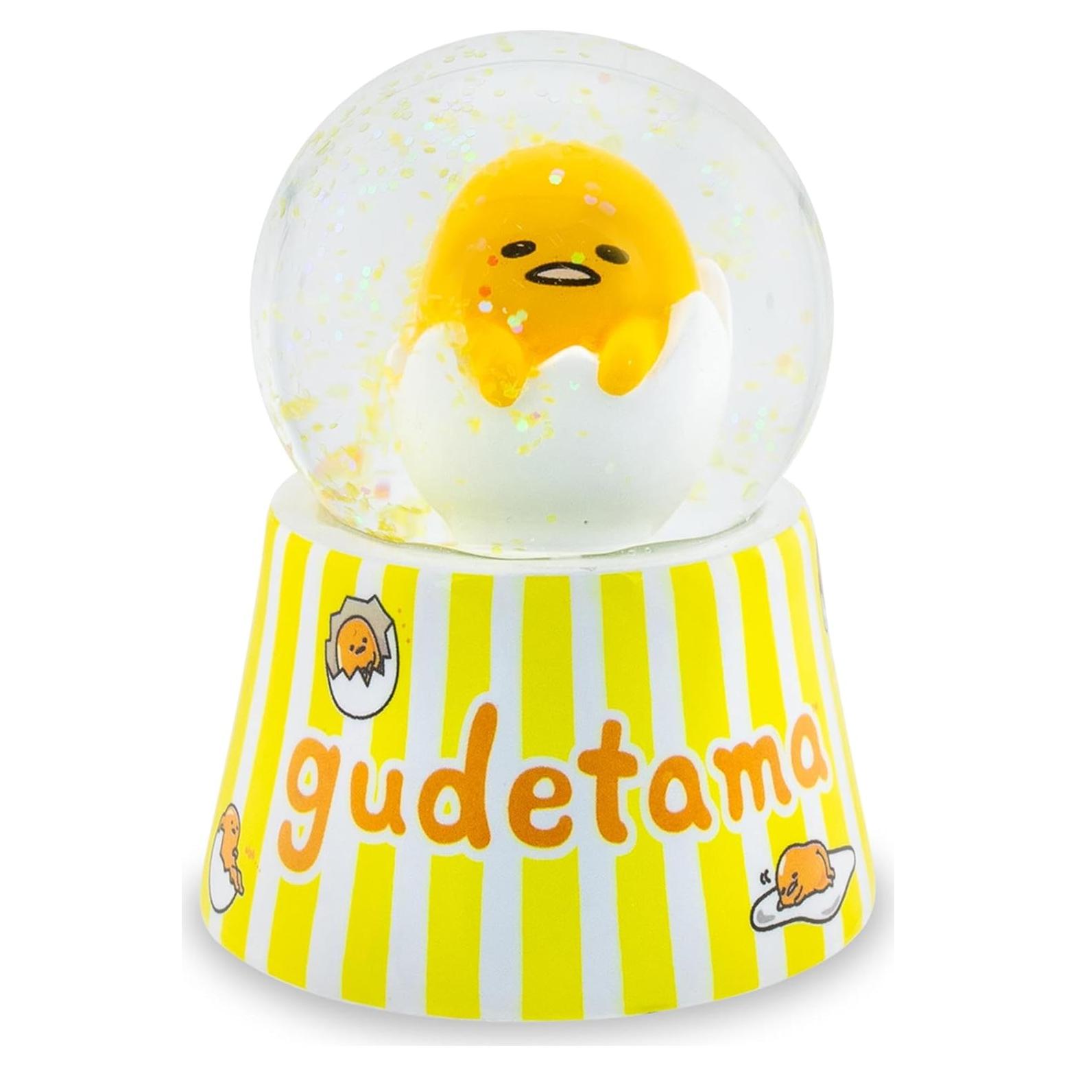 Globo de Nieve Mini Gudetama con Luz - Silver Buffalo 7.62 cm