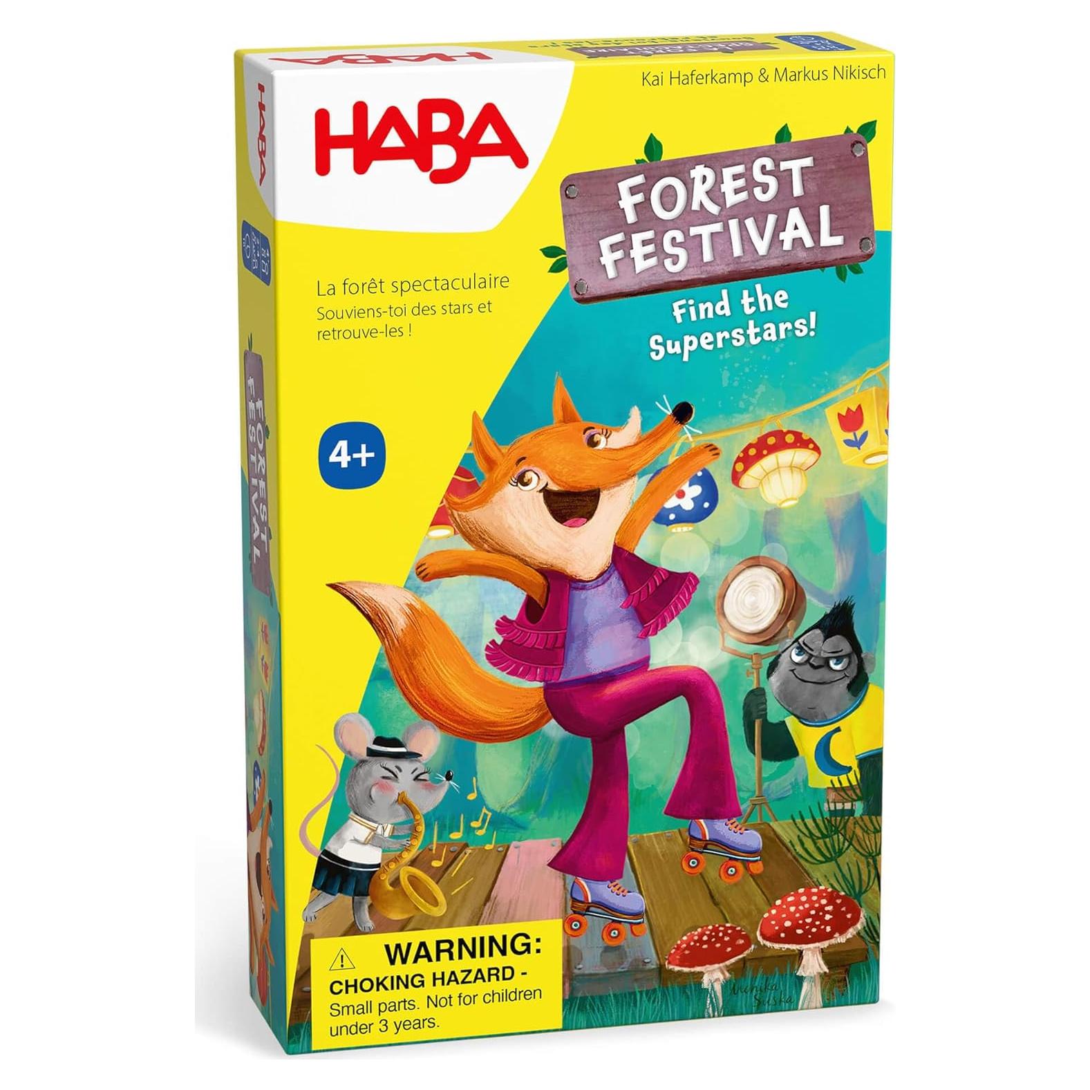 Juego de Memoria HABA Superstar Forest para Niños 4+