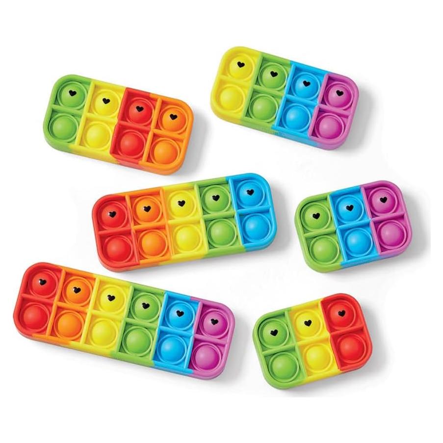 Caja Elkonin hand2mind Sensory Bubble Poppers 6 Poppers